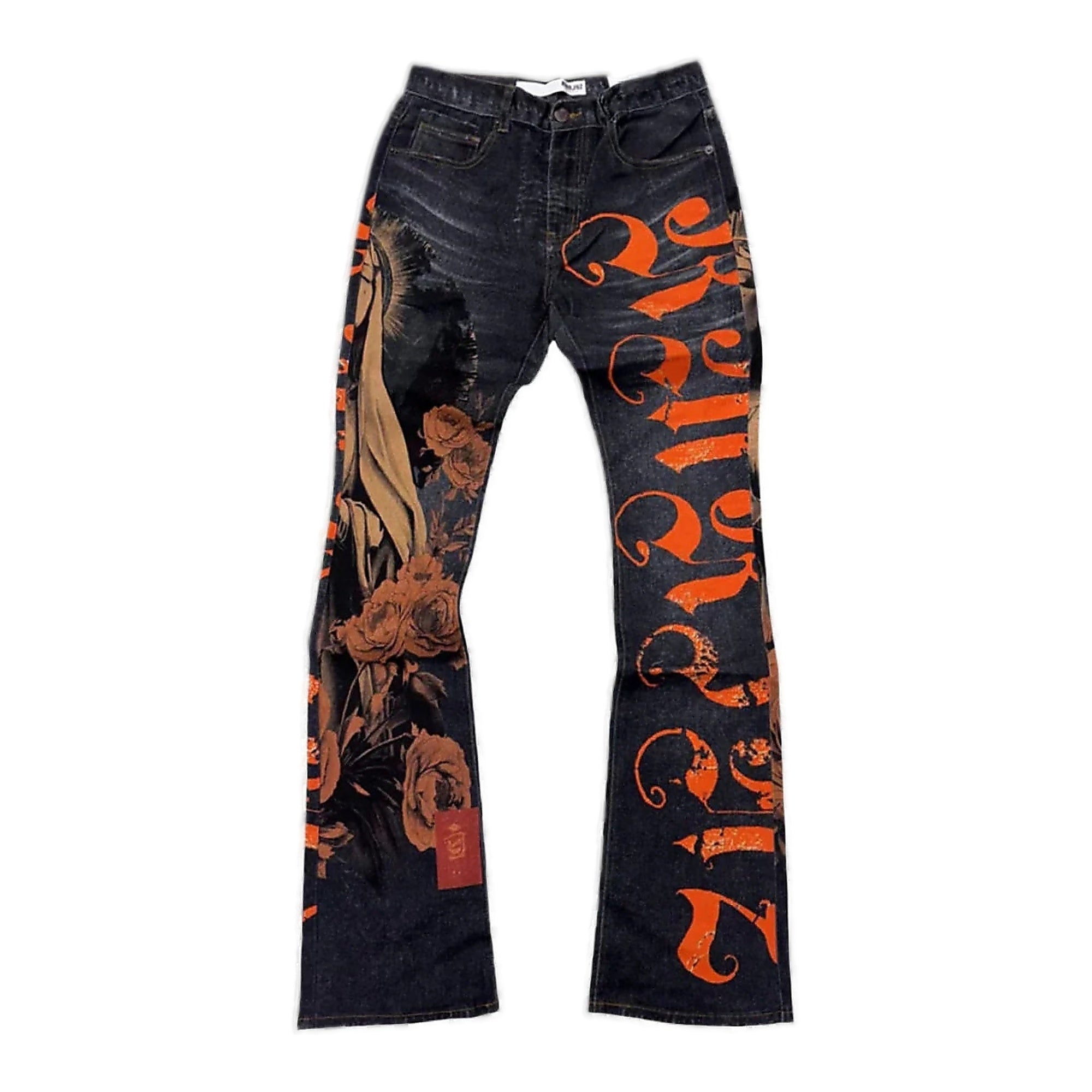 Armor "Digital Print Stacked Jeans" Jeans - Graphic Print
