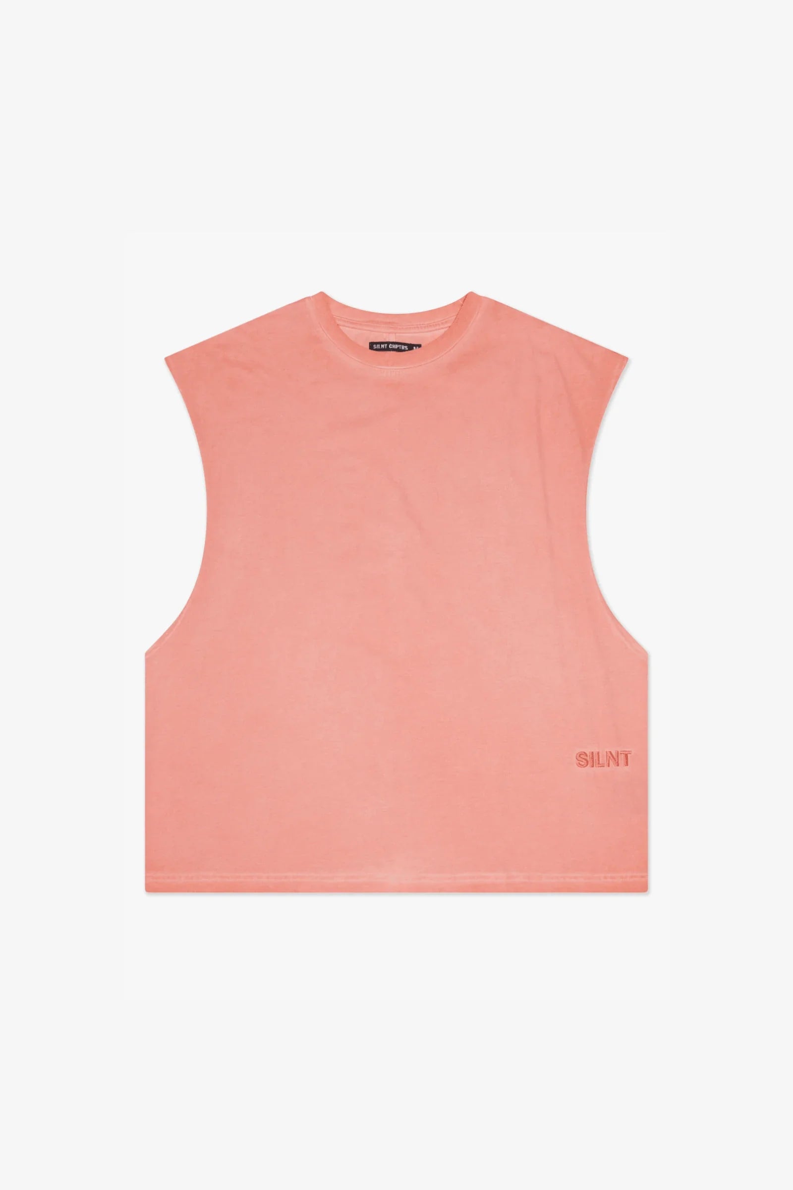 Silnt Chptrs Raw Edge Tee - Oversized