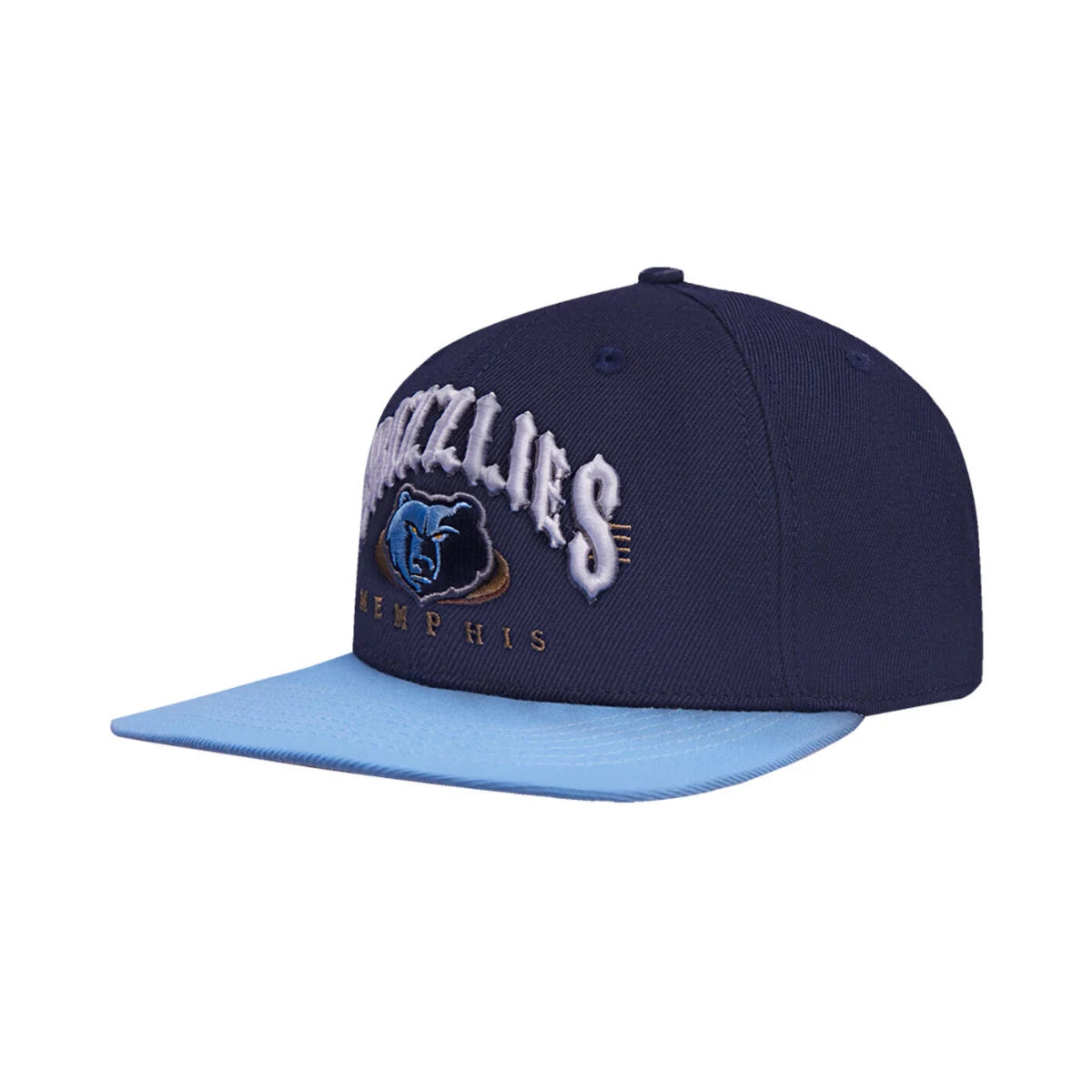 Pro Standard "Memphis Grizzlies Club Arch Snapback" Hat - Navy