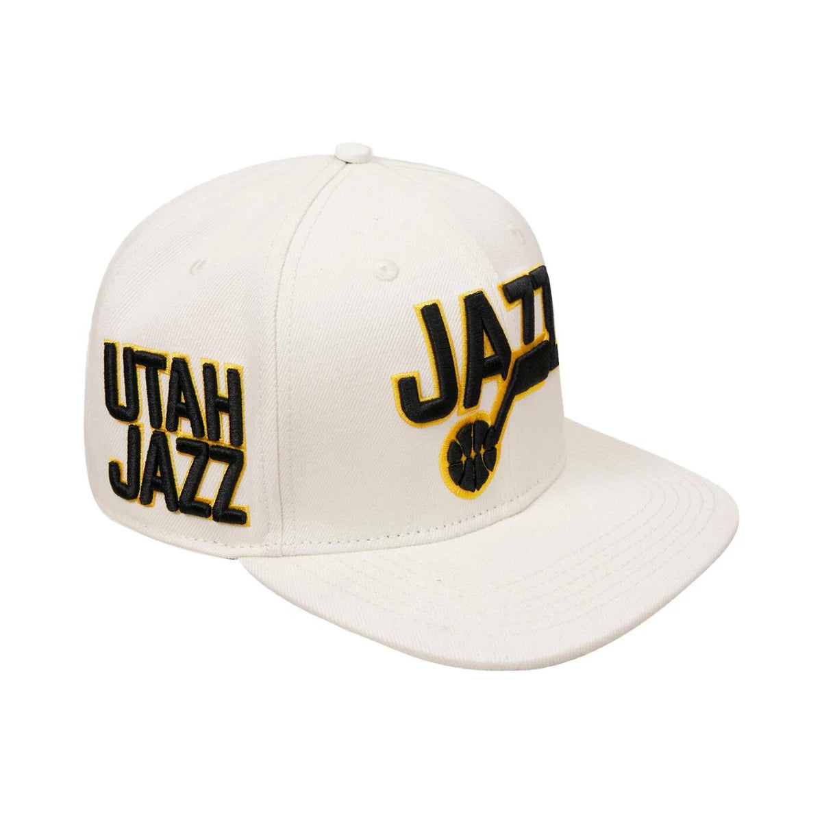 Pro Standard "Utah Jazz Retro Classics Logo" Snapback Hat - White
