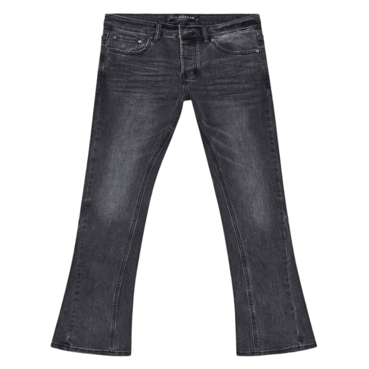 Valabasas "Mr. Stacked Grey" Jeans - Flared