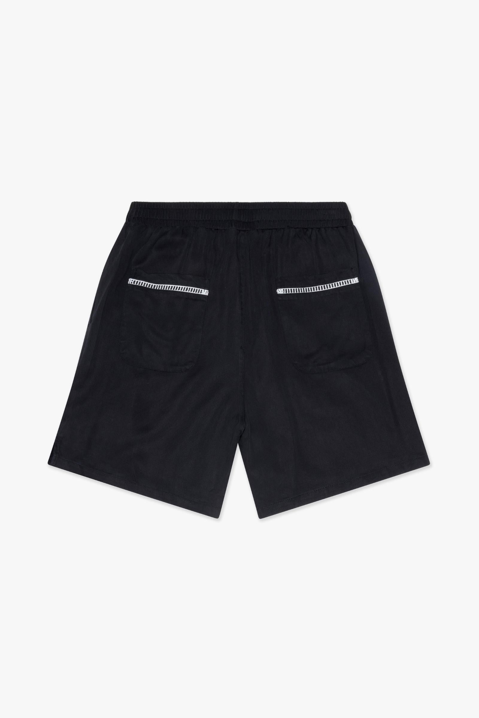 Silnt Chptrs "Sc-S2-002" Men's Shorts - Black