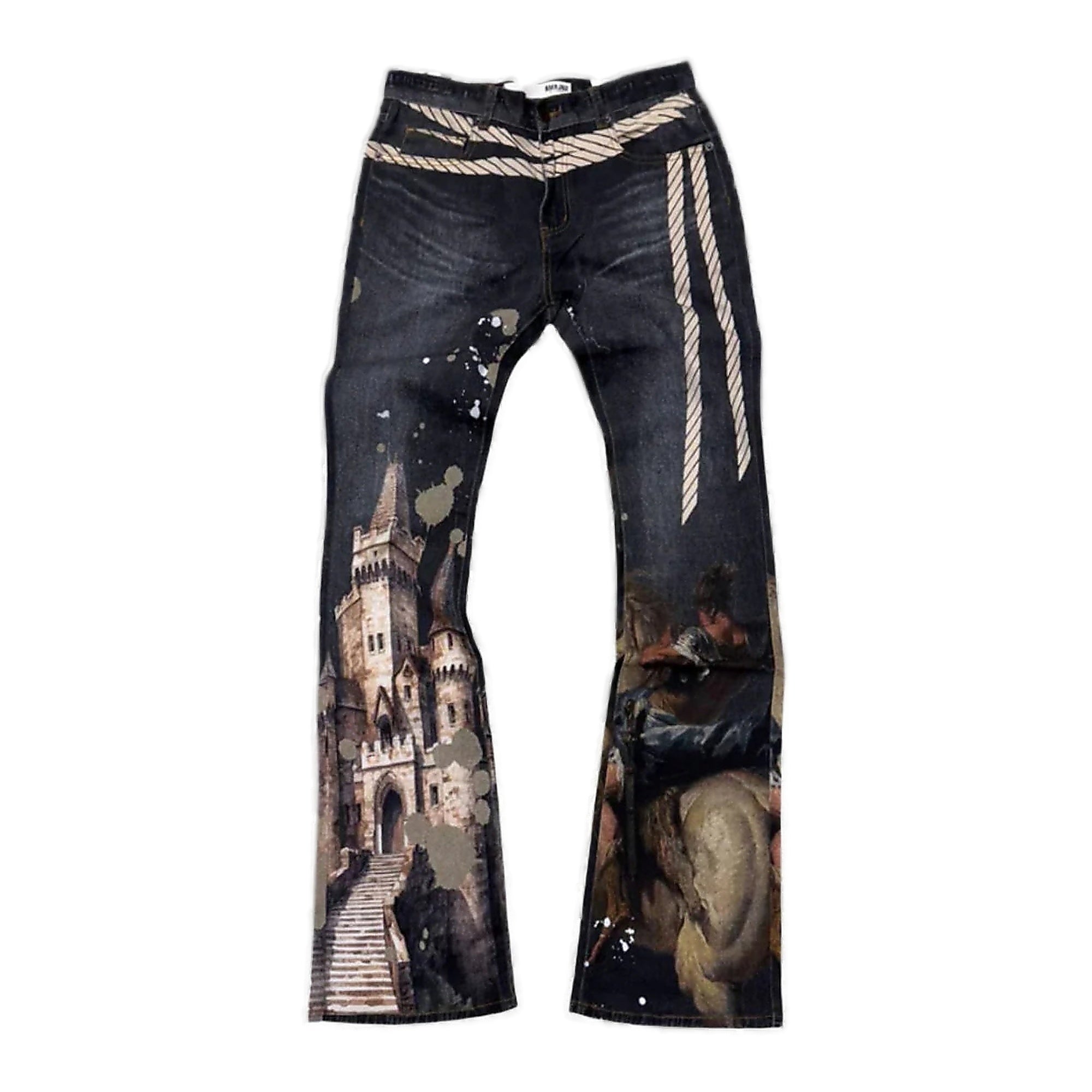Armor Jeans "Digital Print Stacked Jeans" - Printed