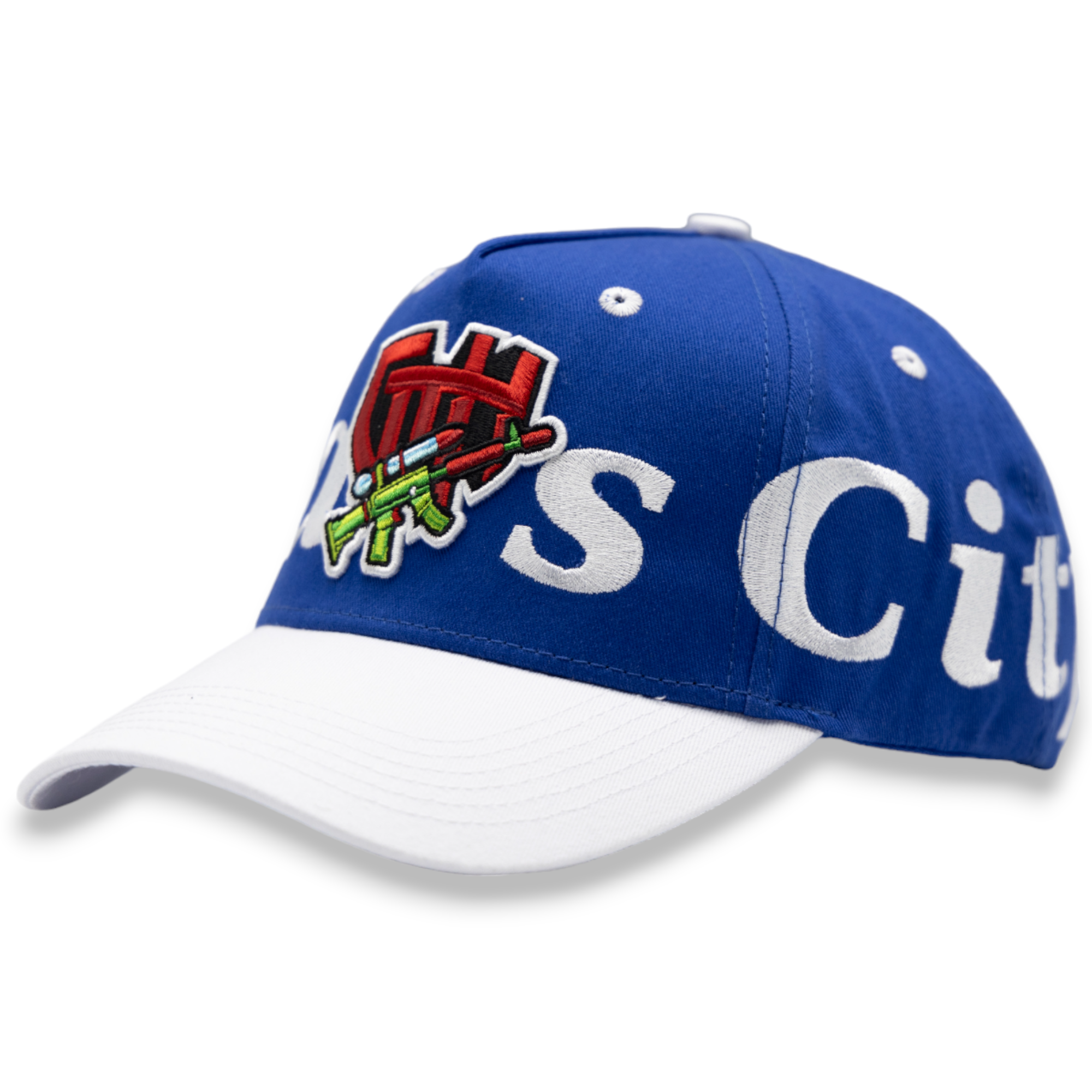 Gth "Gth-025" Snapback Hat - Blue