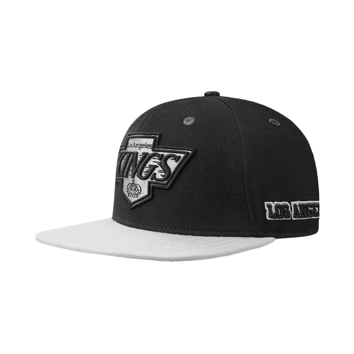 Pro Standard "Retro Classics Logo Wool Blend Pro Six" Snapback Hat - Black