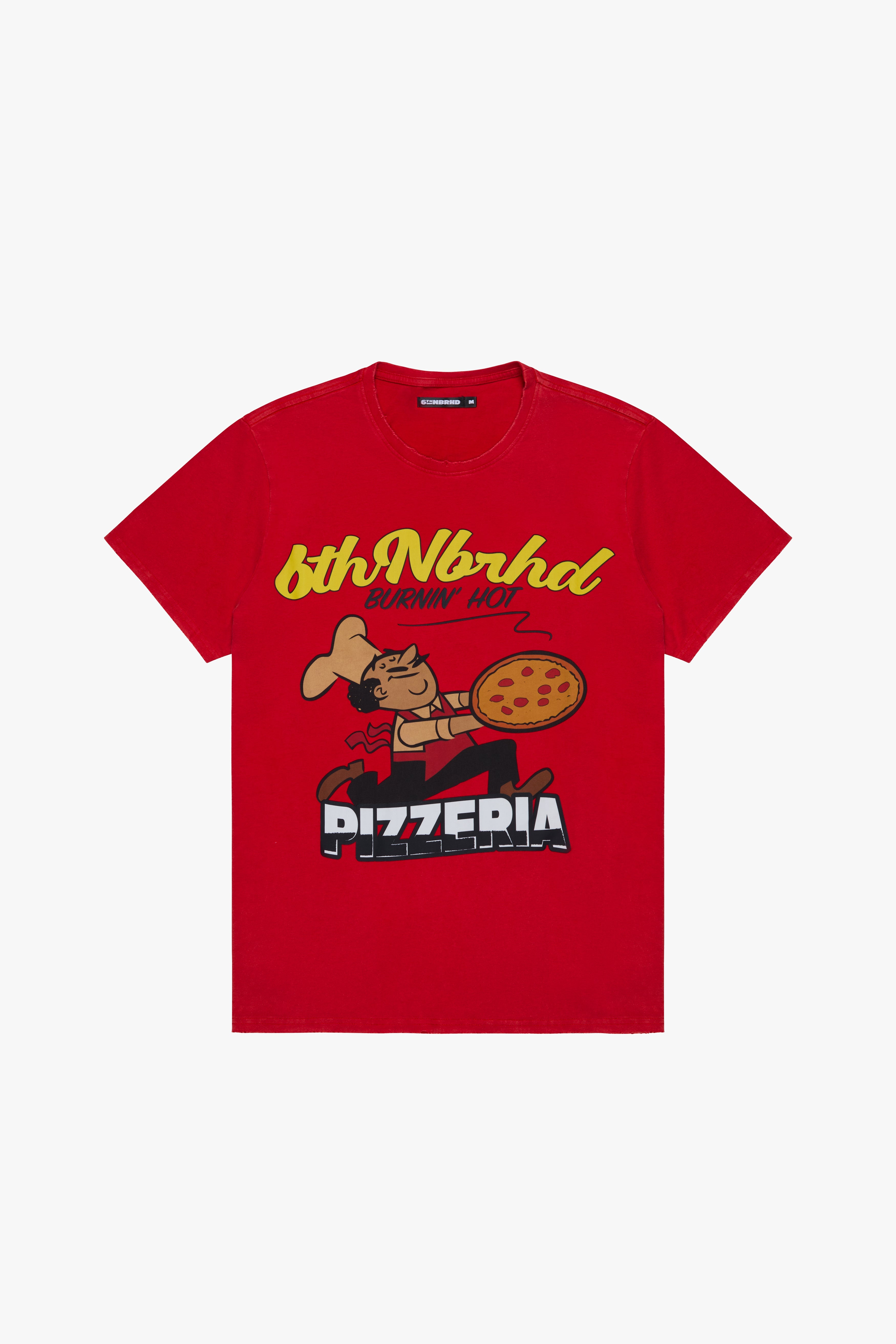 6Th Nbrhd Burning Hot Men's T-Shirt - Red