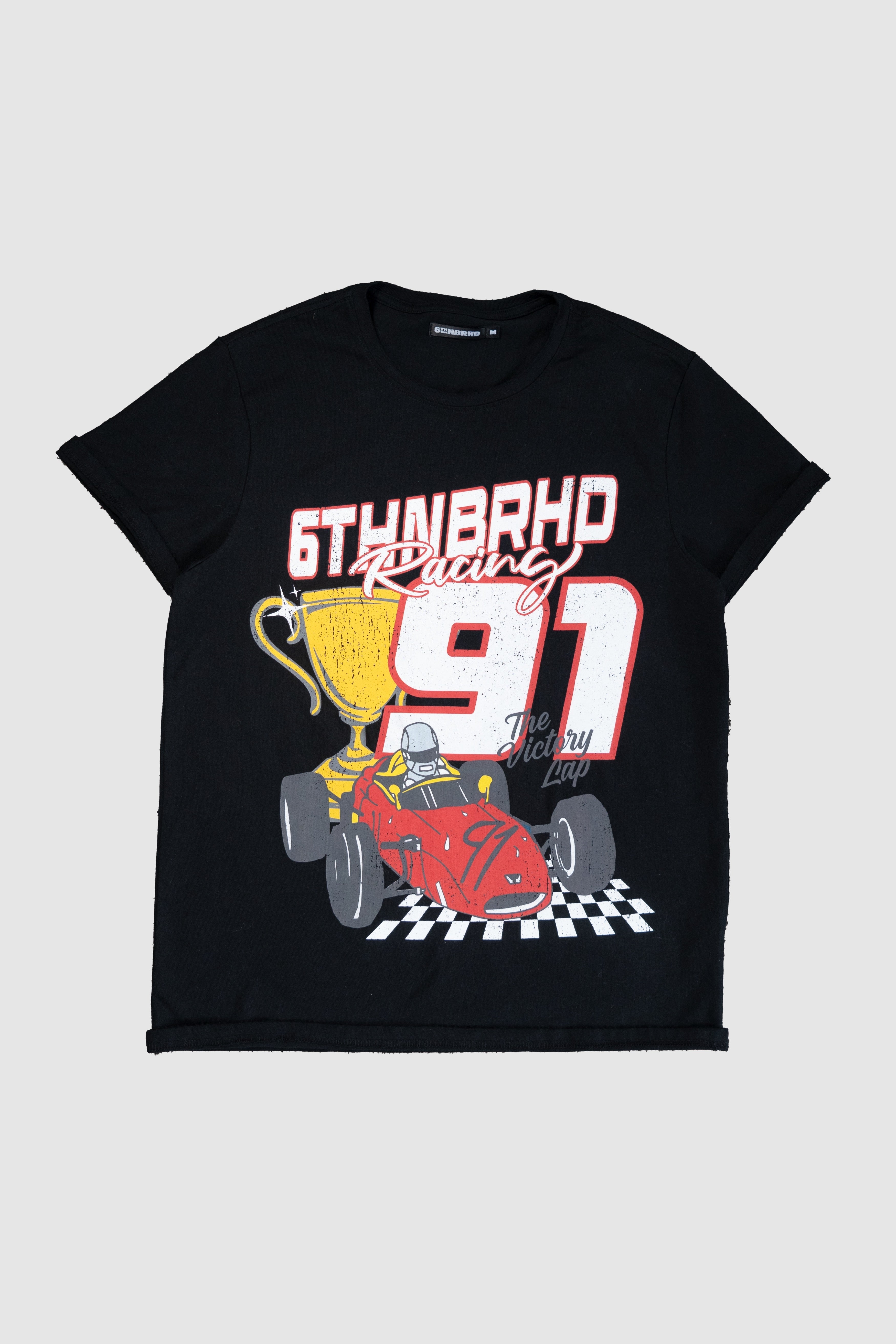 6Th Nbrhd Driven Men's T-Shirt - Black