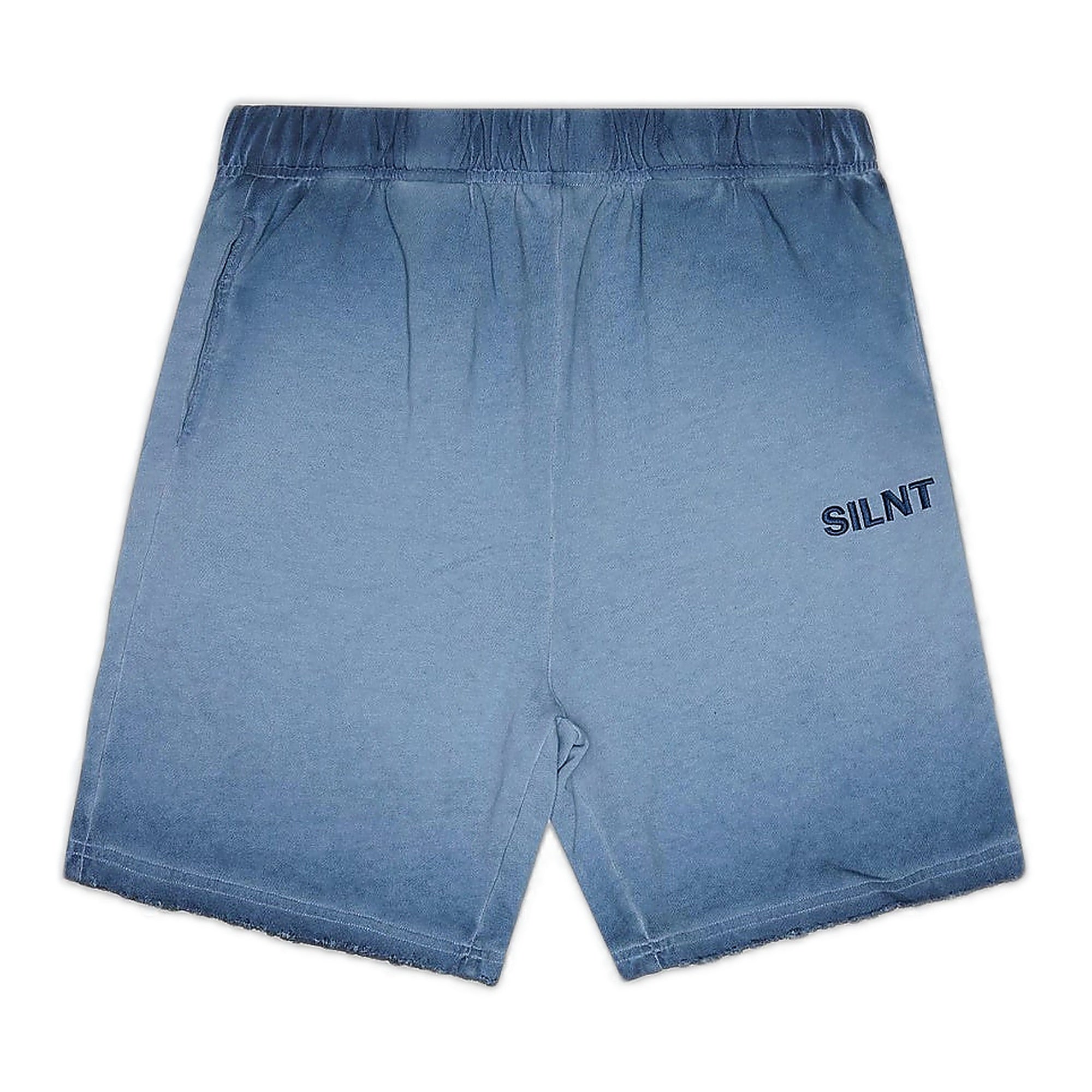 Silnt Chptrs "Faded" Shorts - Blue Ombre