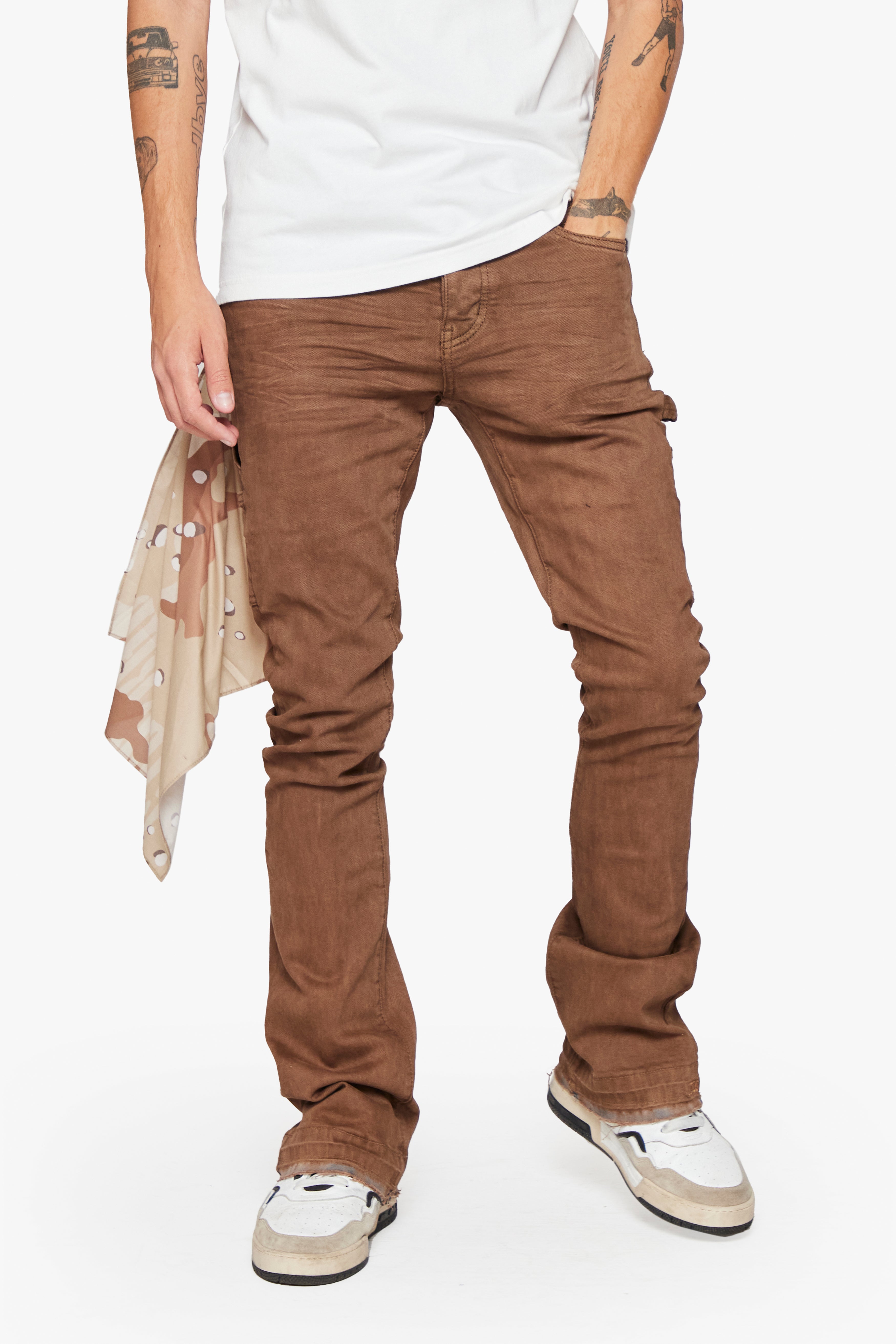 6Th Nbrhd Tradition Men's Jeans - Brown