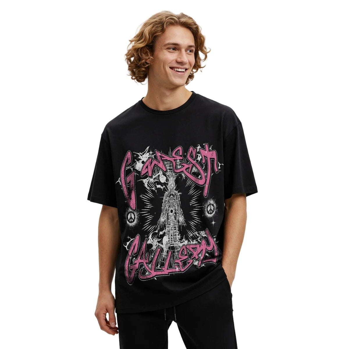 G-West "Energy Uprising" T-Shirt - Black