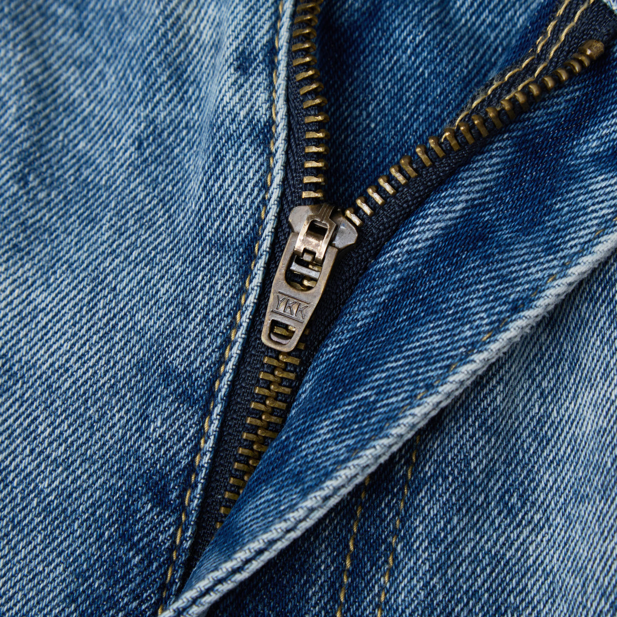 Almost Someday - Welcome Denim Jort - Blue Wash