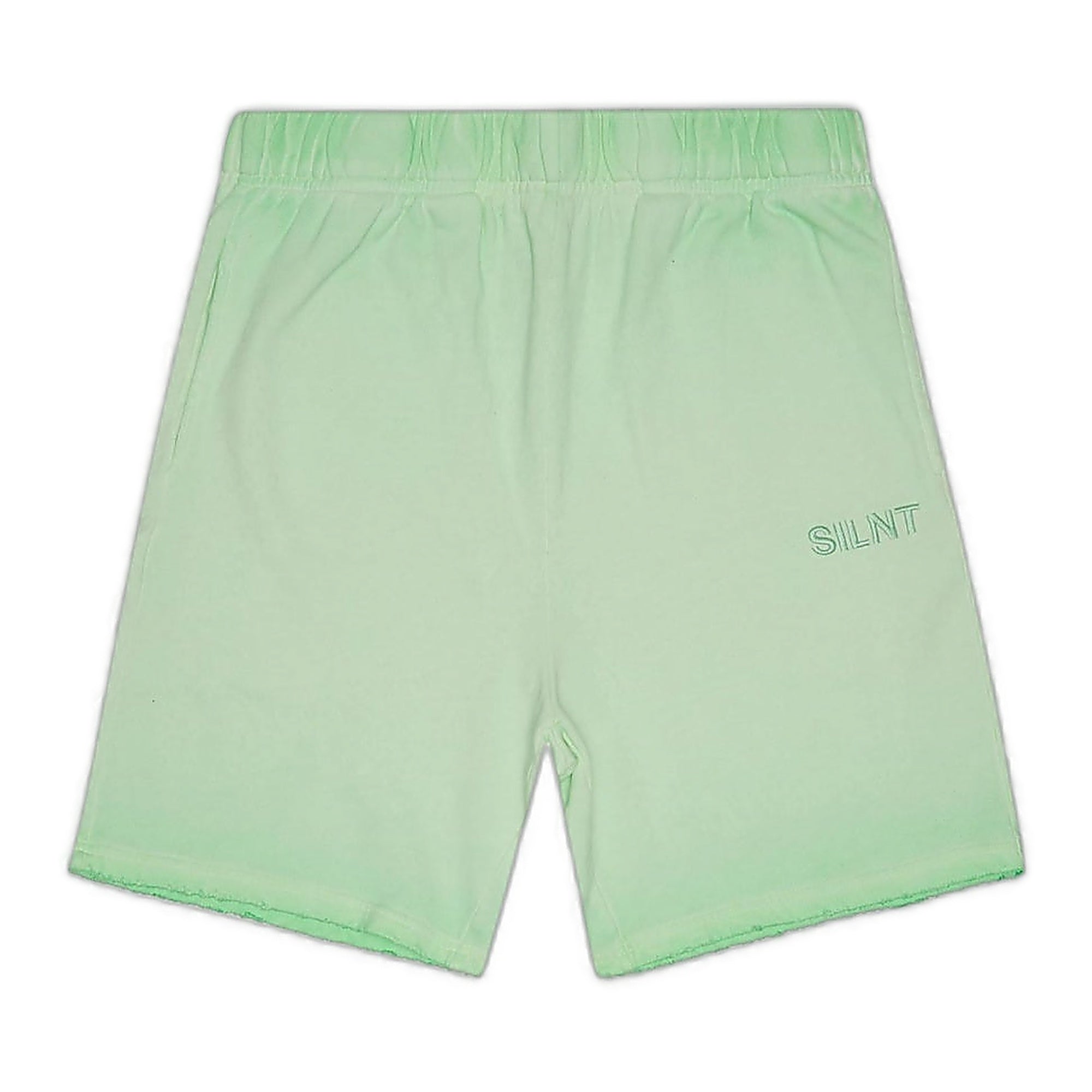 Silnt Chptrs "Faded" Shorts - Mint Green