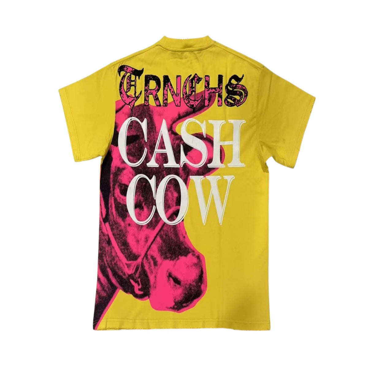 Trnchs "Cash Cow" T-Shirt - Yellow