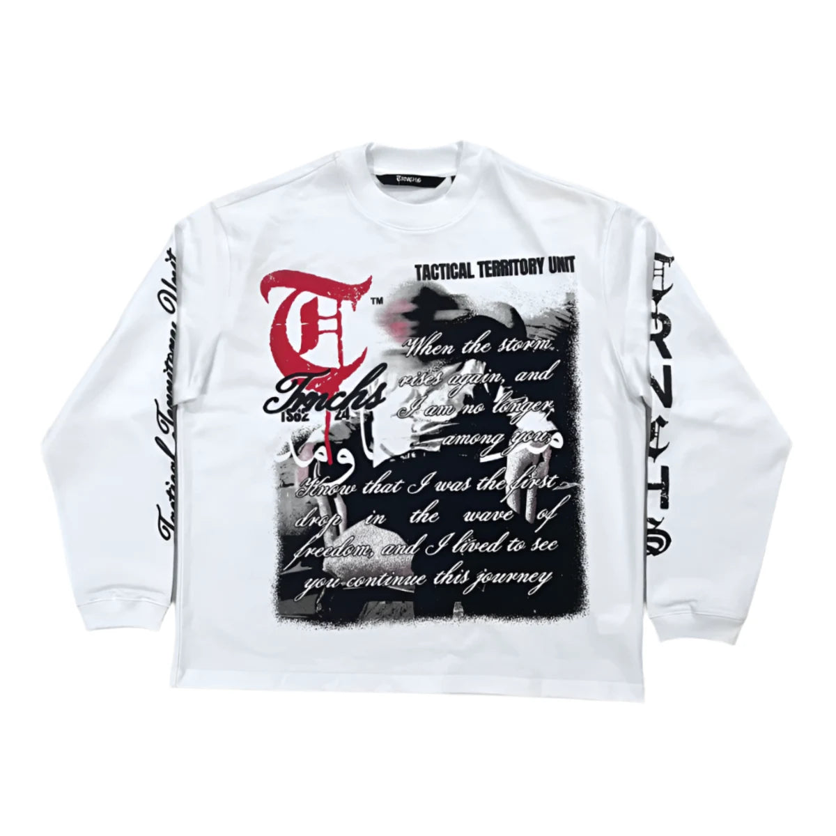 Trnchs "Khandaq" Sweatshirt - White