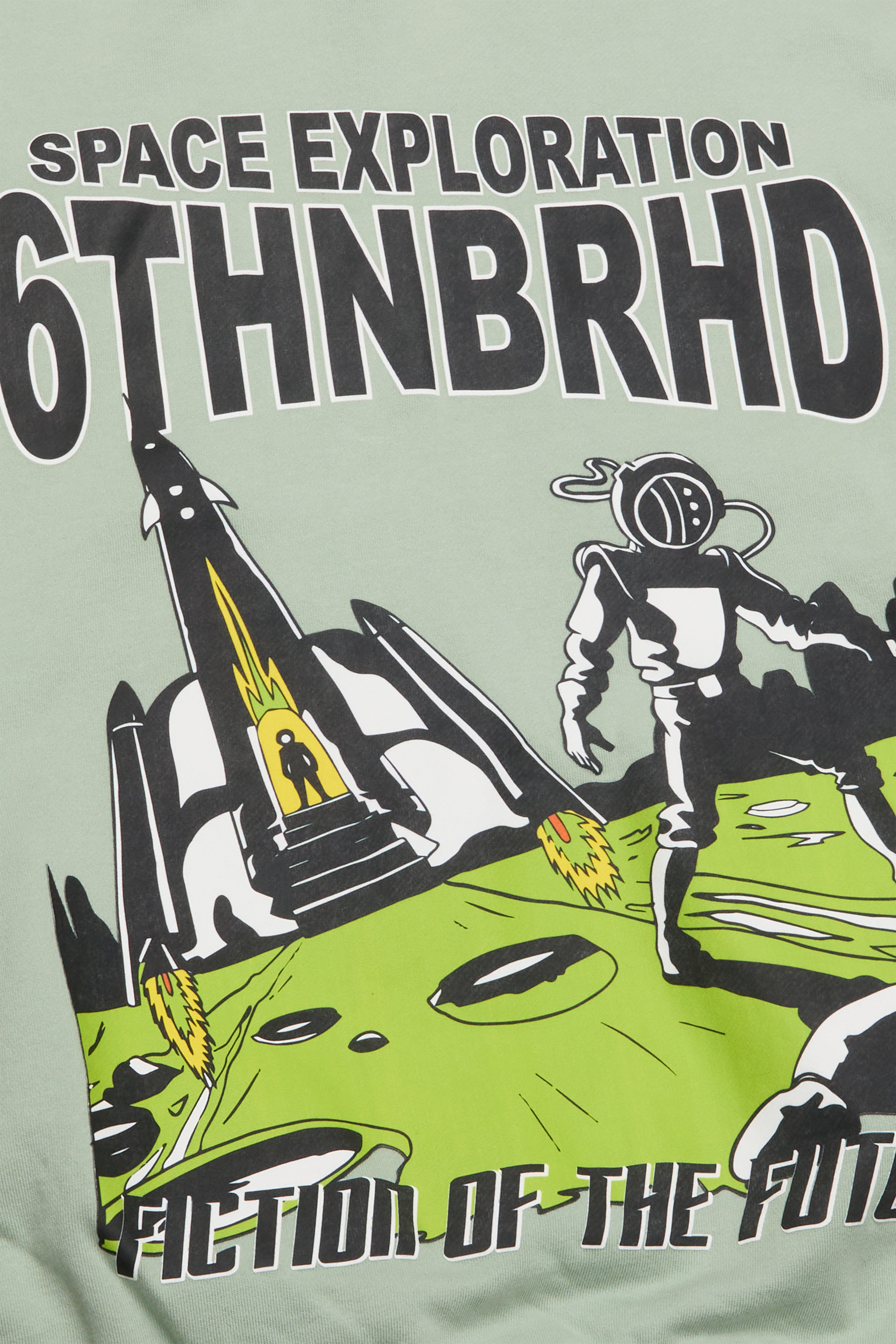 6Th Nbrhd Beyond Men's Hoodie - Green