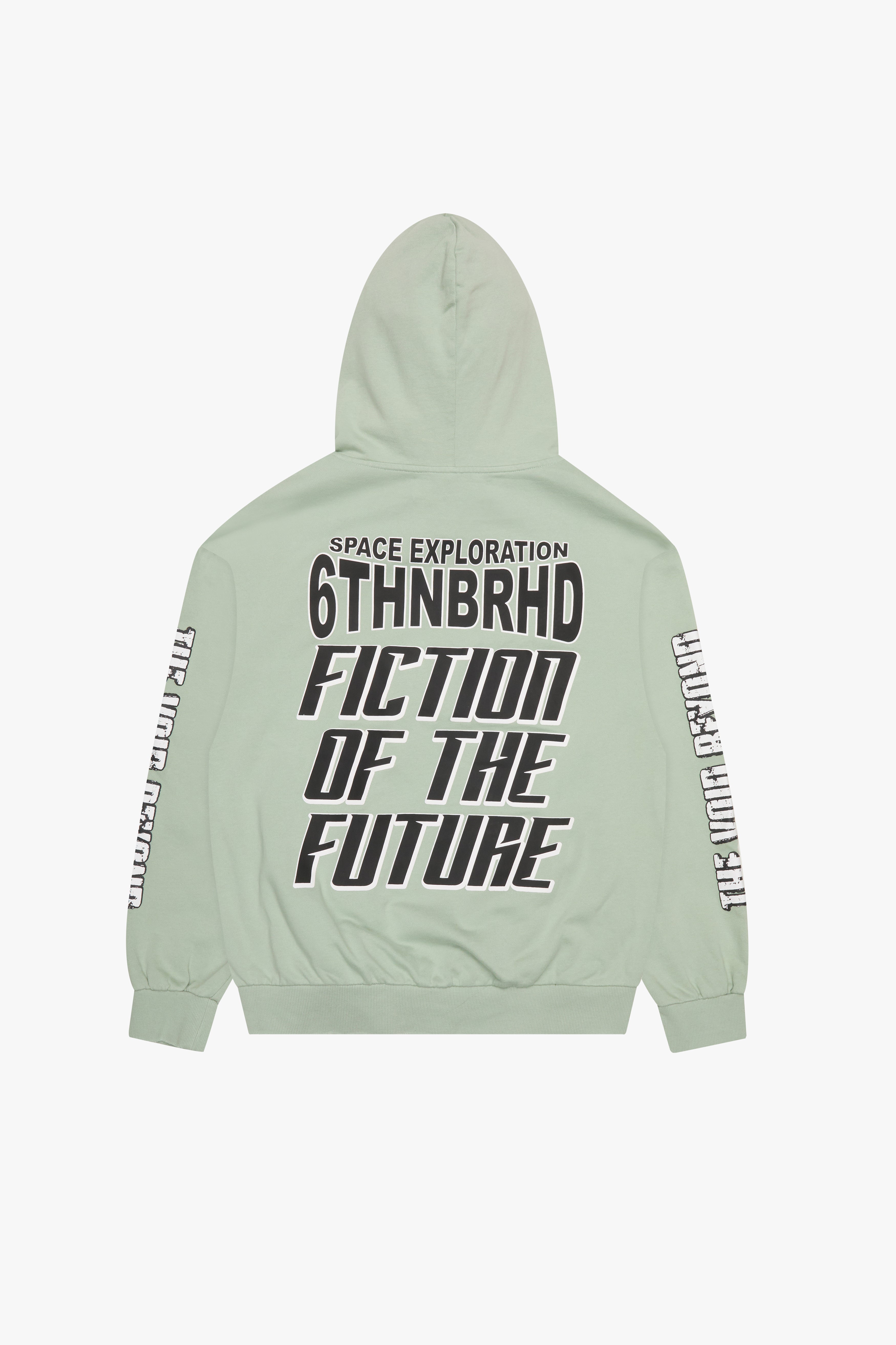 6Th Nbrhd Beyond Men's Hoodie - Green