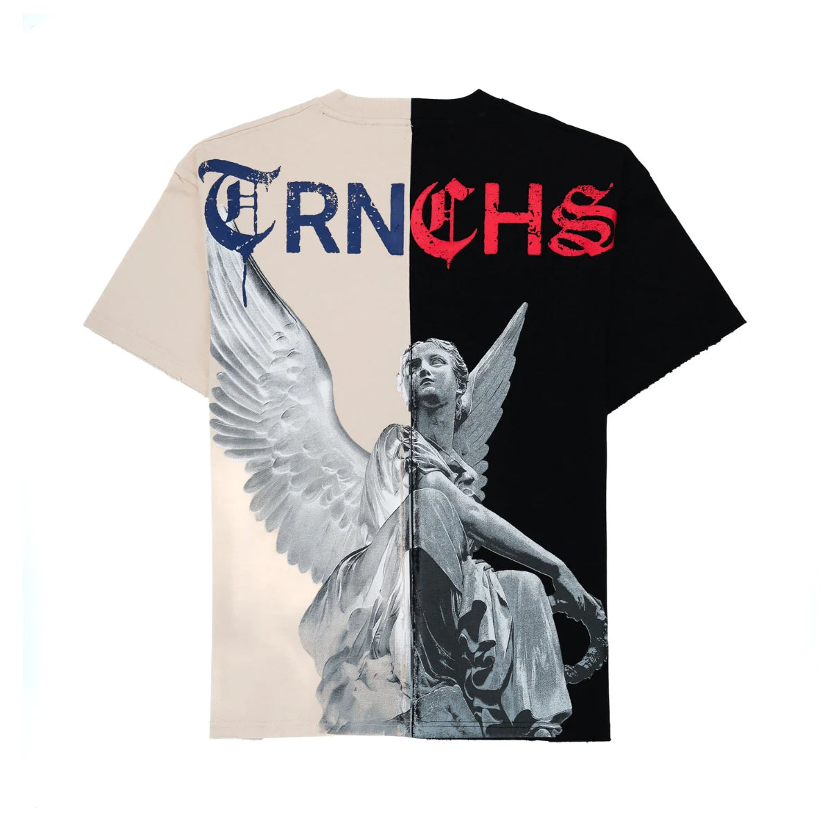 Trnchs "Tc-S25-04" T-Shirt - Split Design