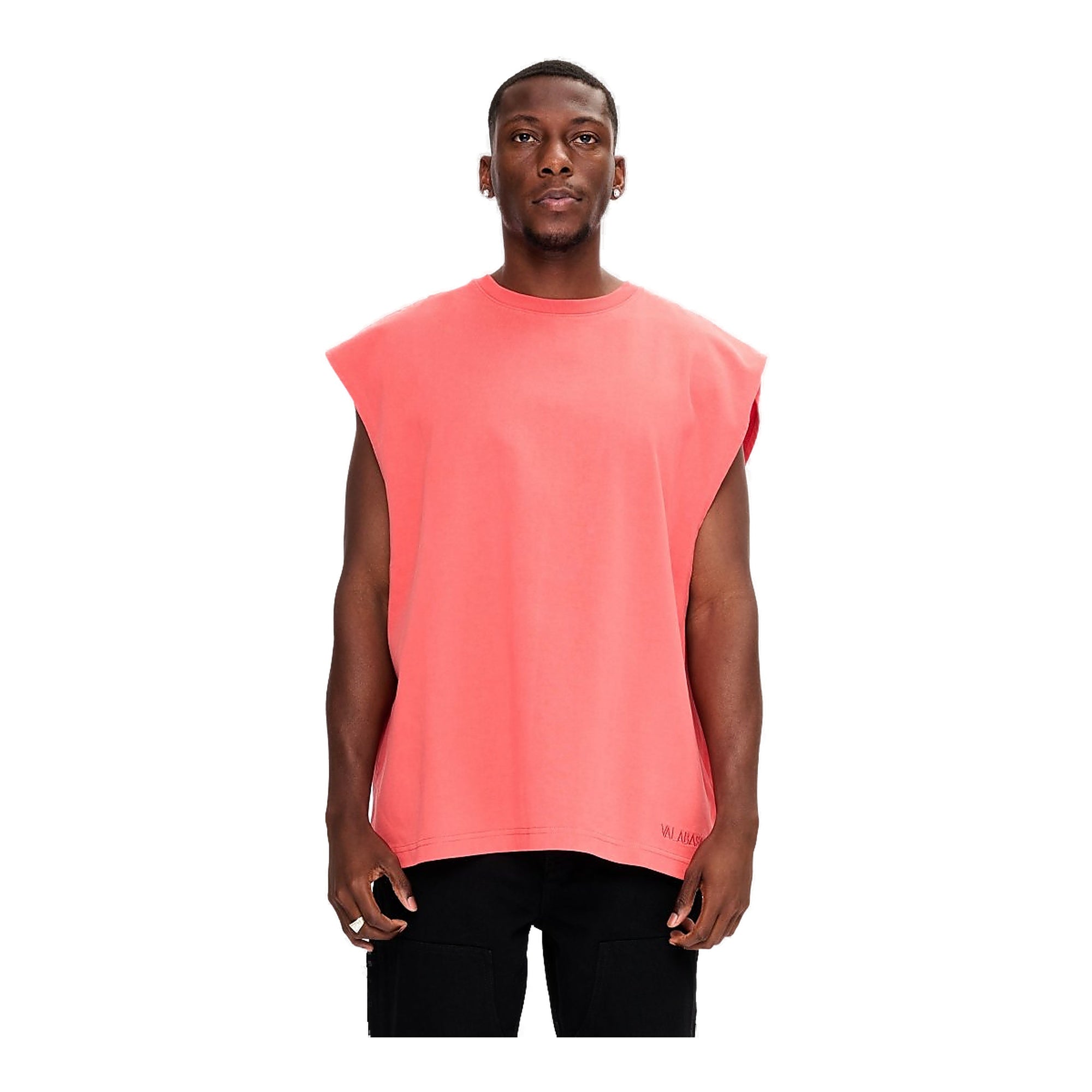 Valabasas Essential Sleeveless Tee - Coral