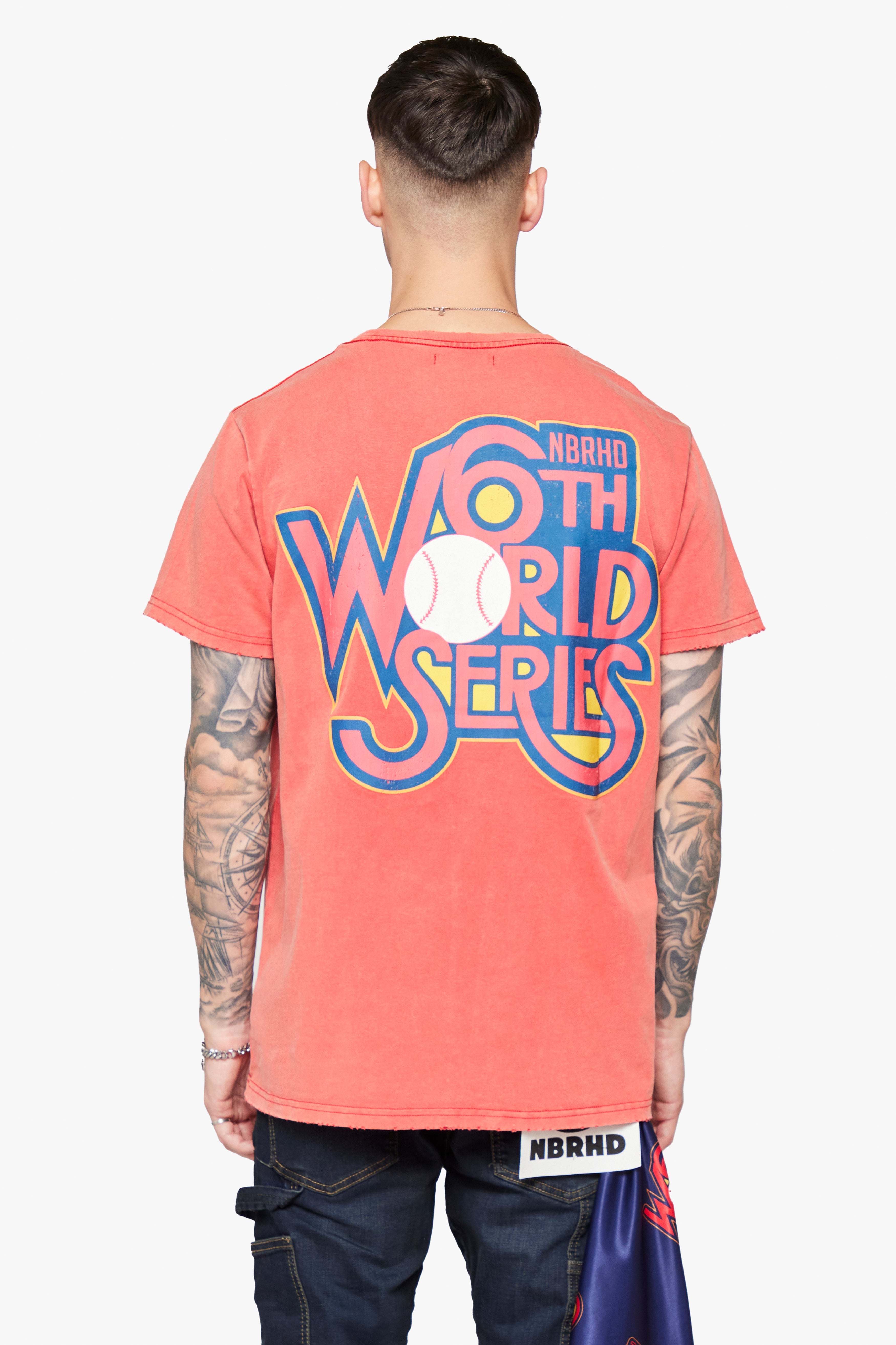 6Th Nbrhd Series Men's T-Shirt - Red