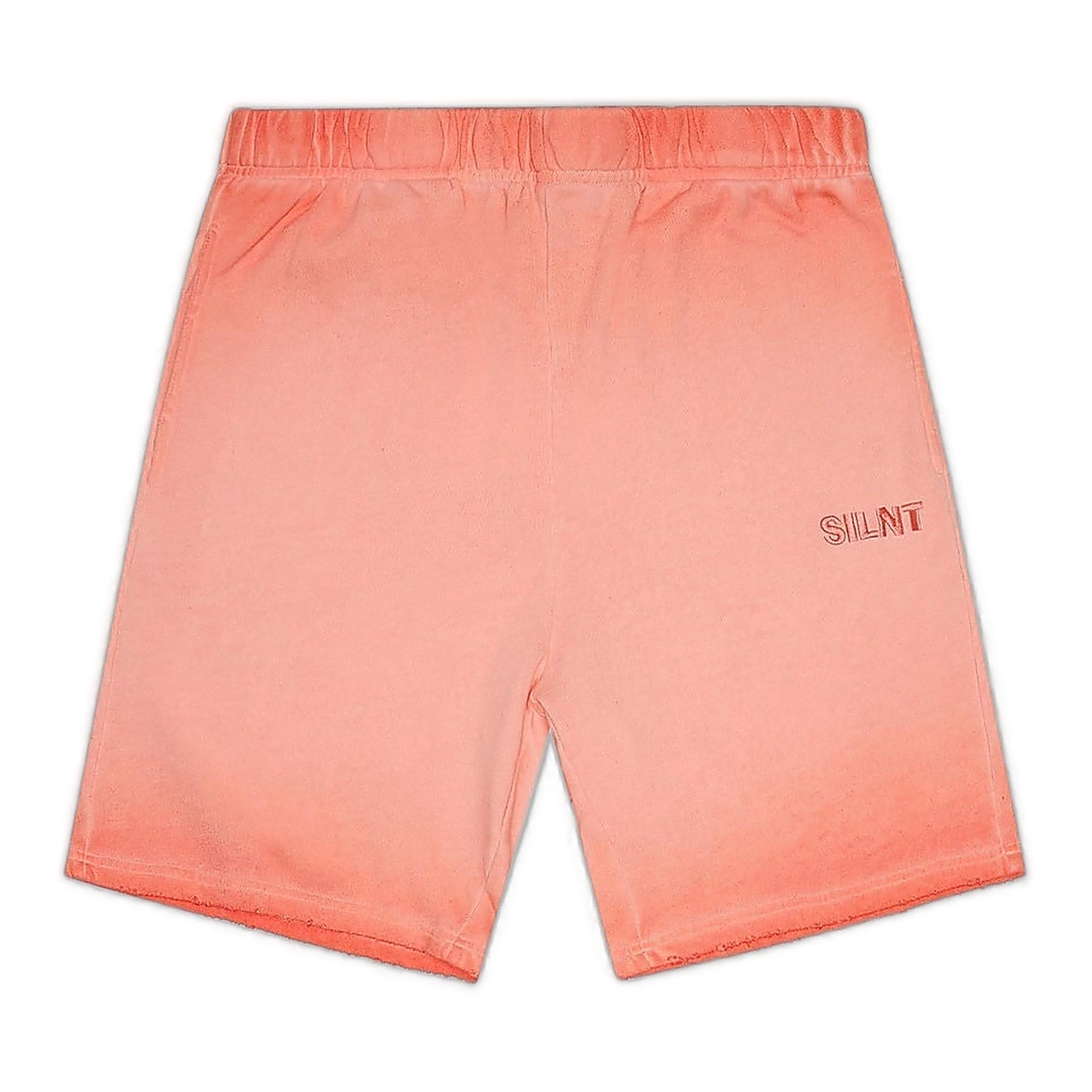 Silnt Chptrs "Faded" Shorts - Coral Color