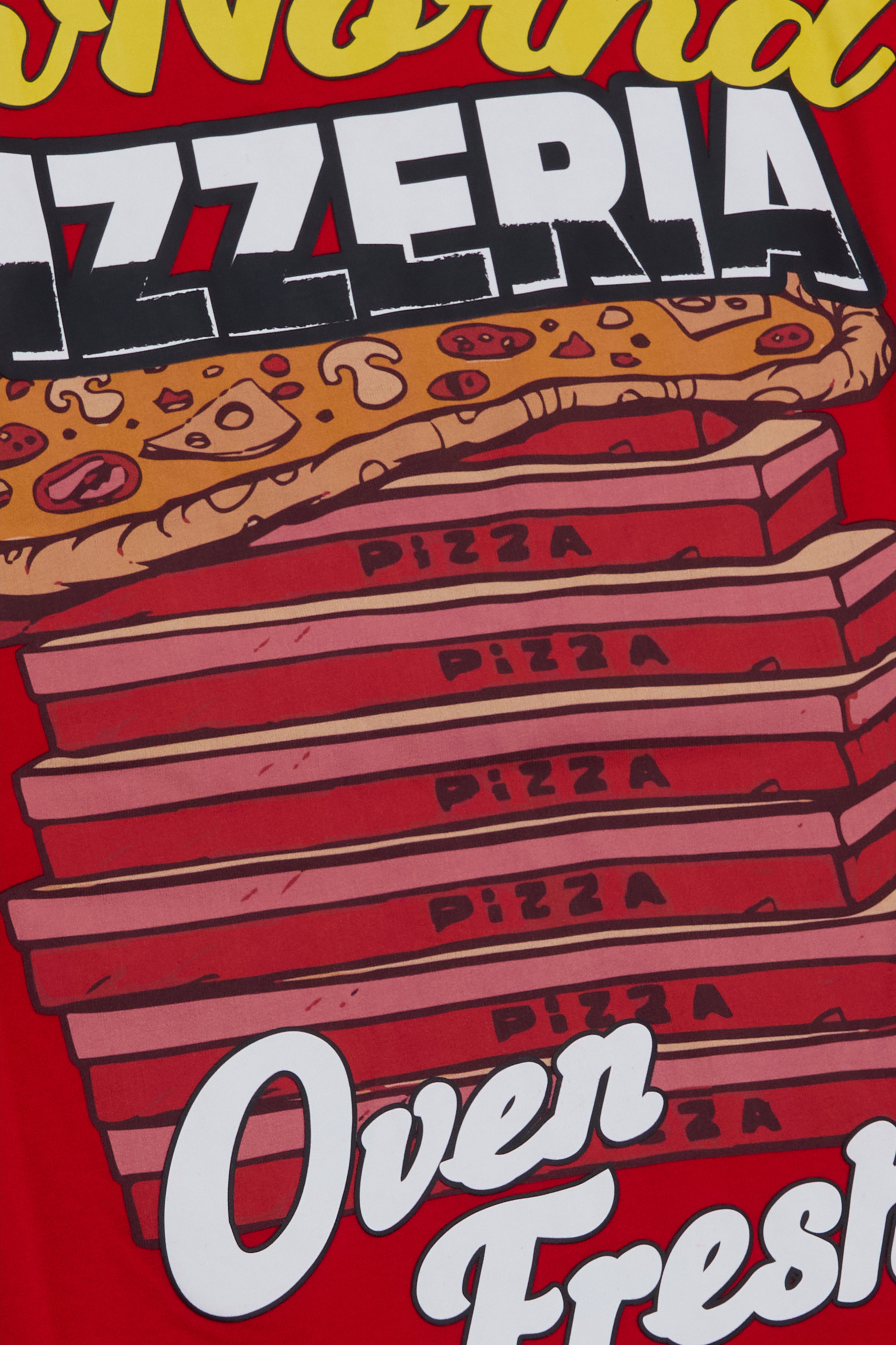 6Th Nbrhd Burning Hot Men's T-Shirt - Red