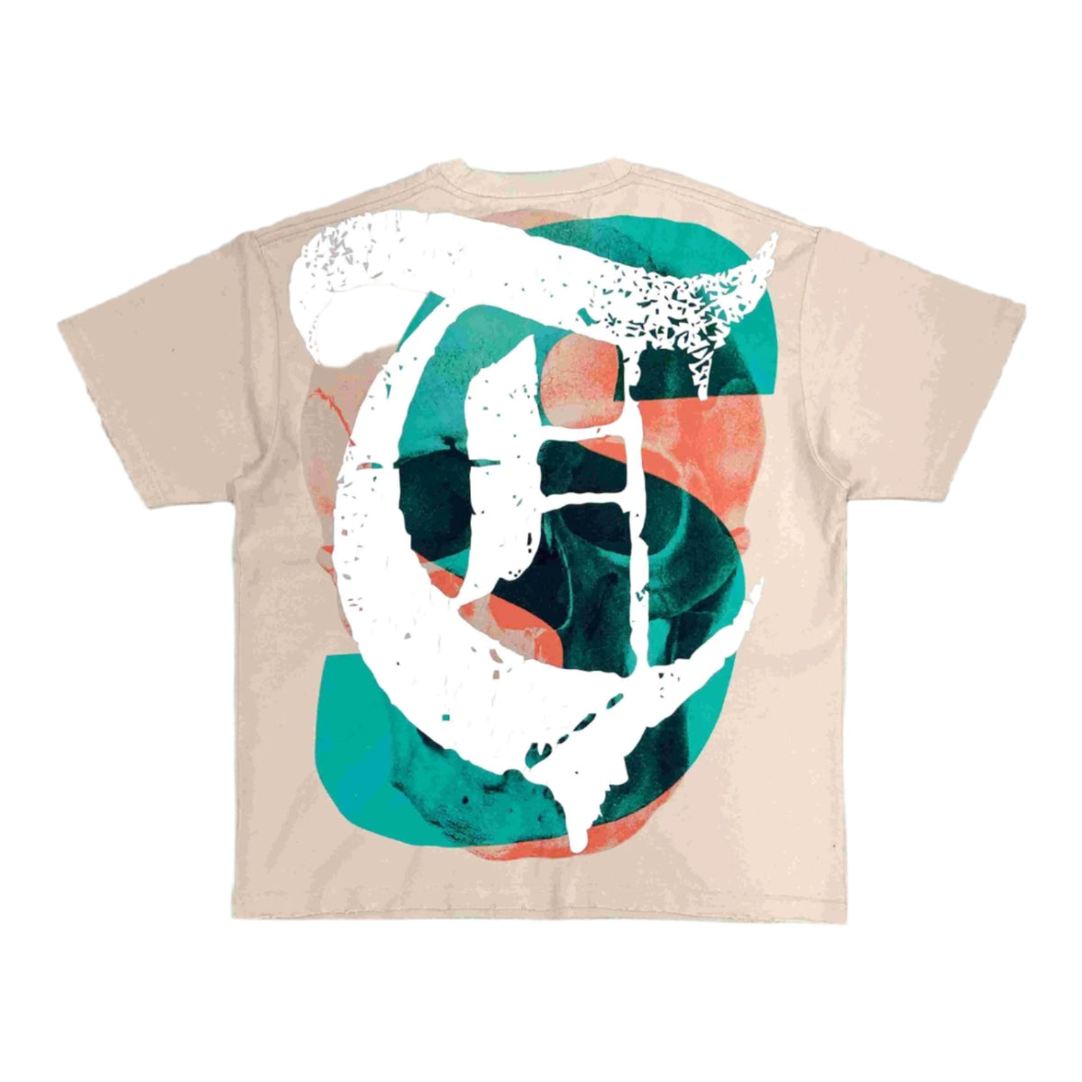 Trnchs "Lost Skull" T-Shirt - Beige