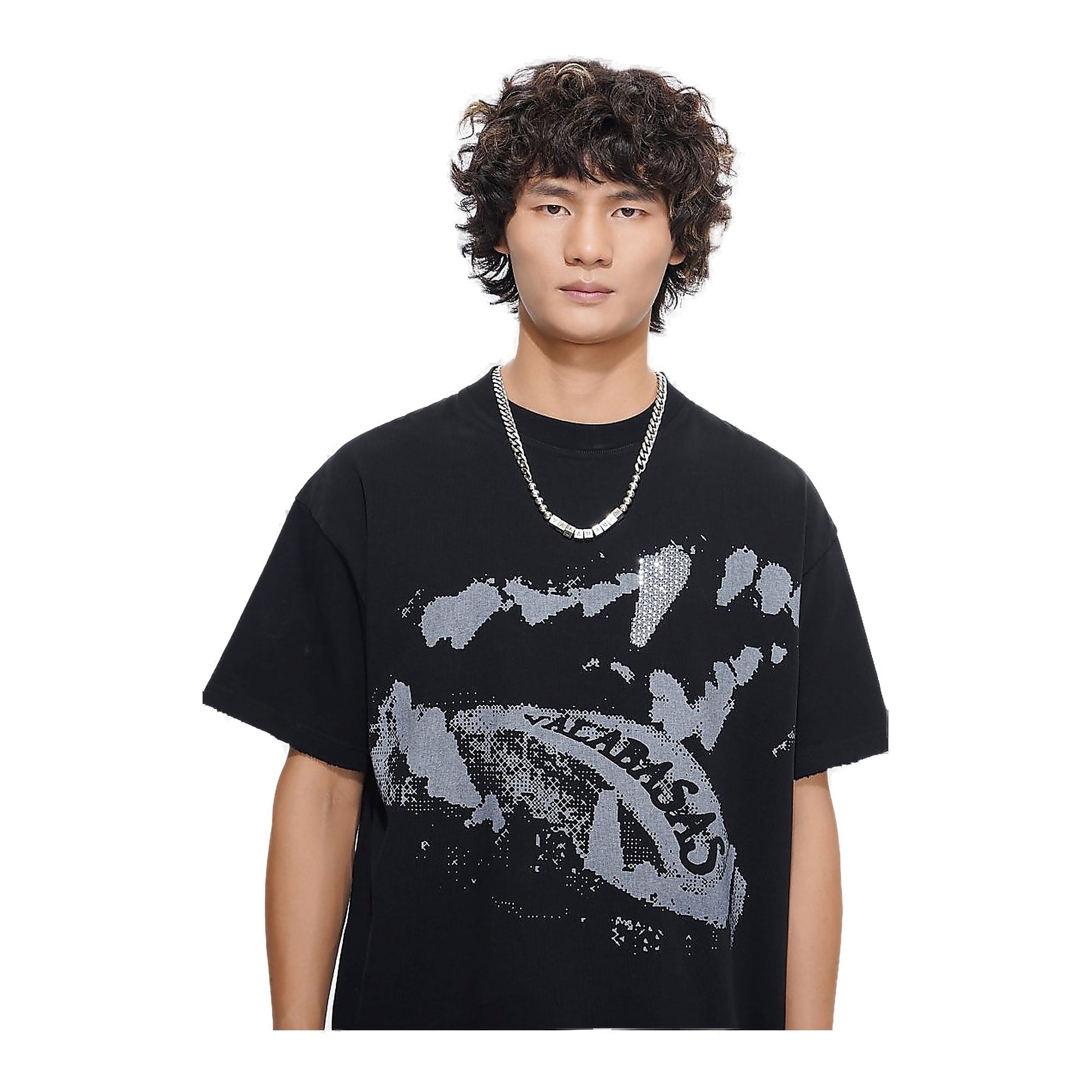 Valabasas Dawg Tee Men's Stacked Jeans - Unique Design