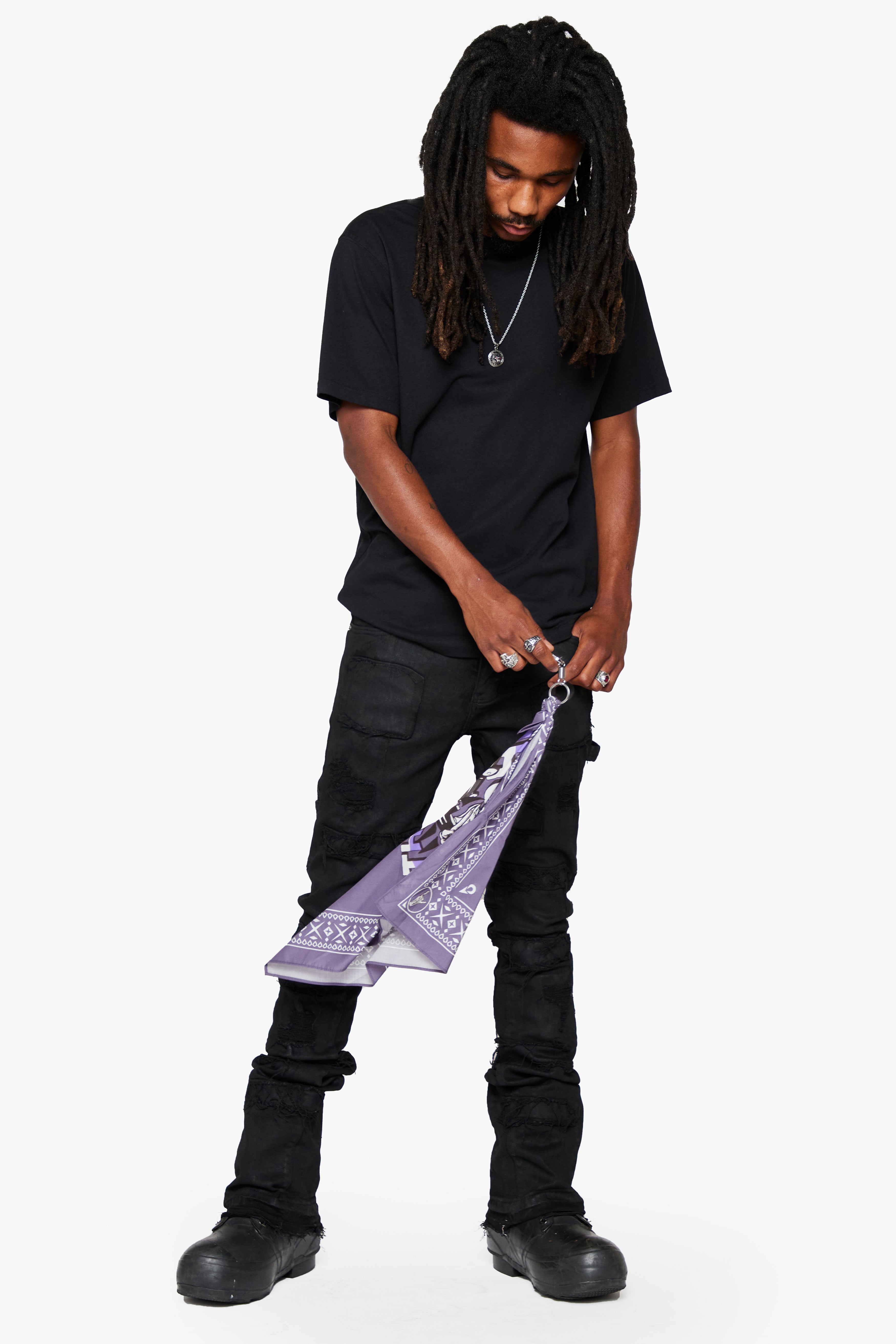 6Th Nbrhd Avalon Men's Jeans - Black