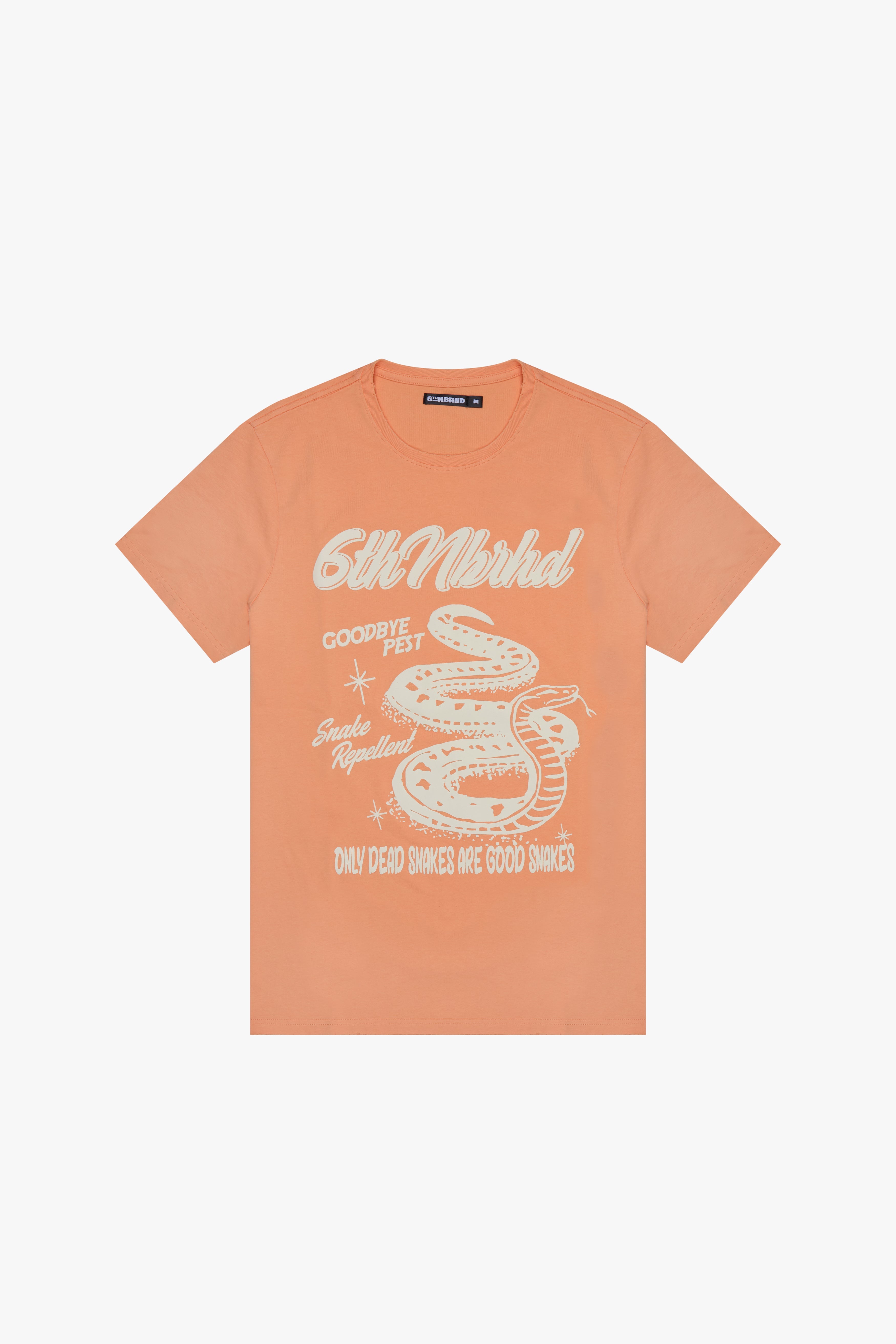 6Th Nbrhd Goodbye Pest Men's T-Shirt - Orange
