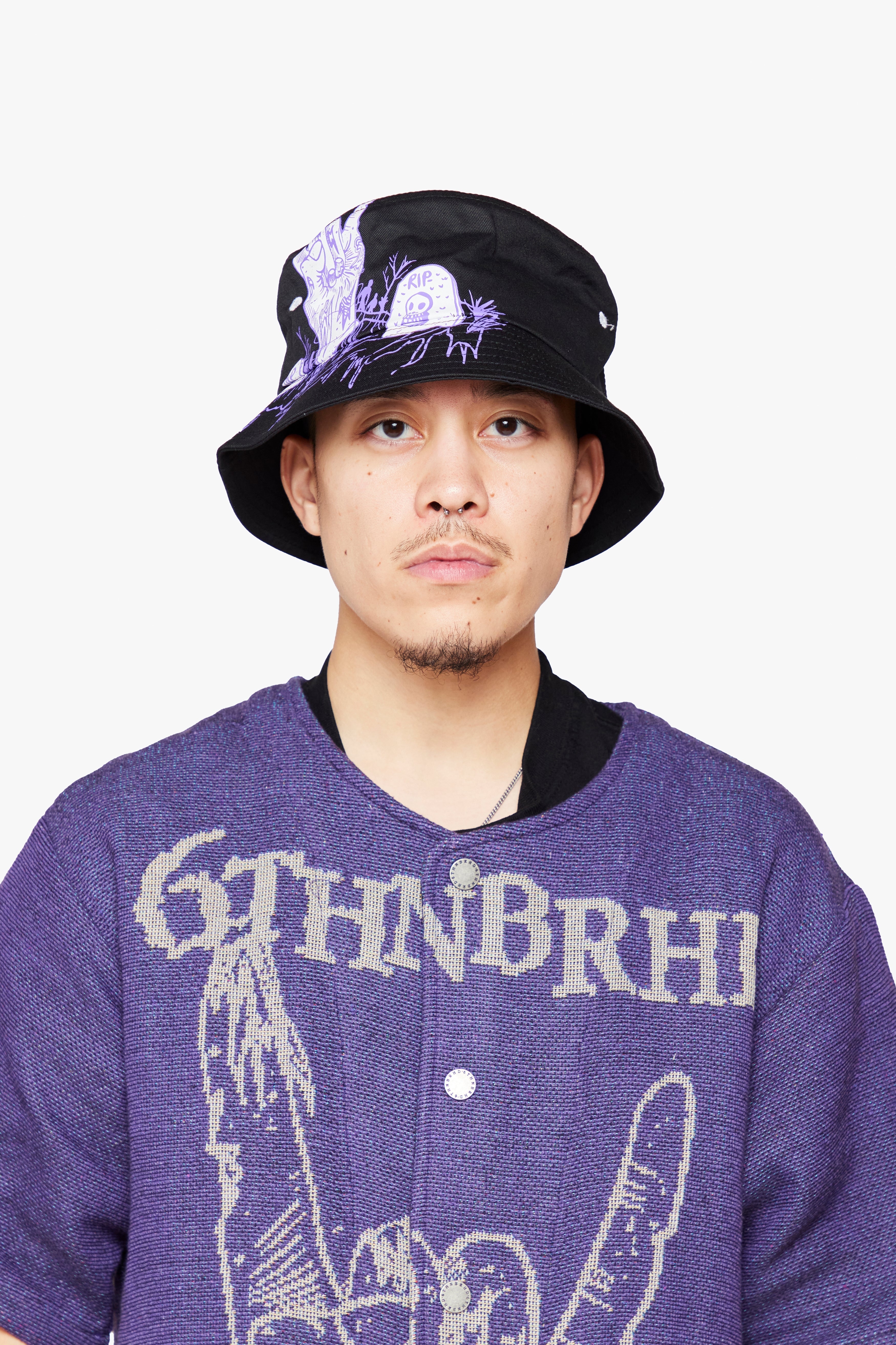 6Thneighborhood Tombstone Bucket Hat - Embroidered