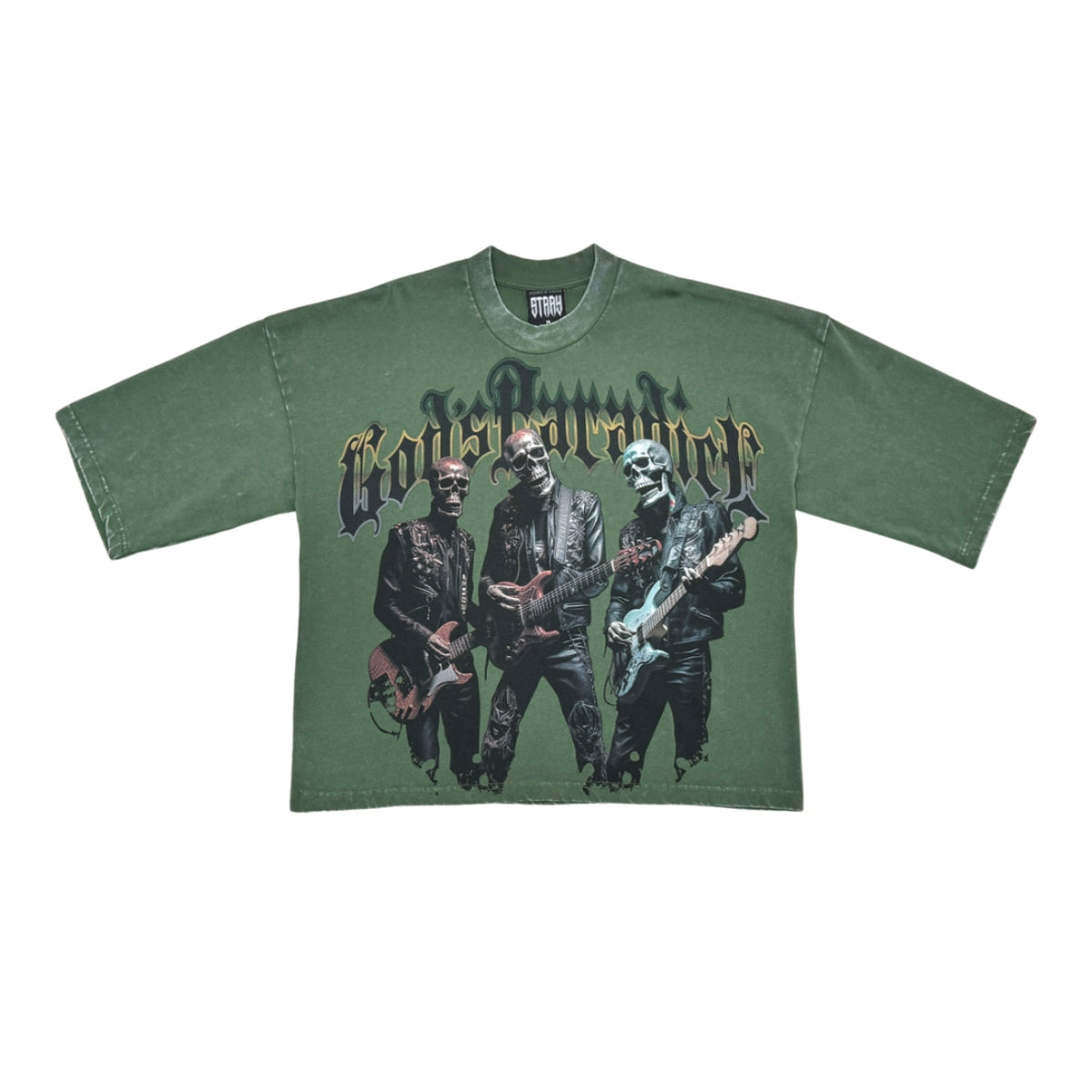 Stray "St1377" T-Shirt - Green