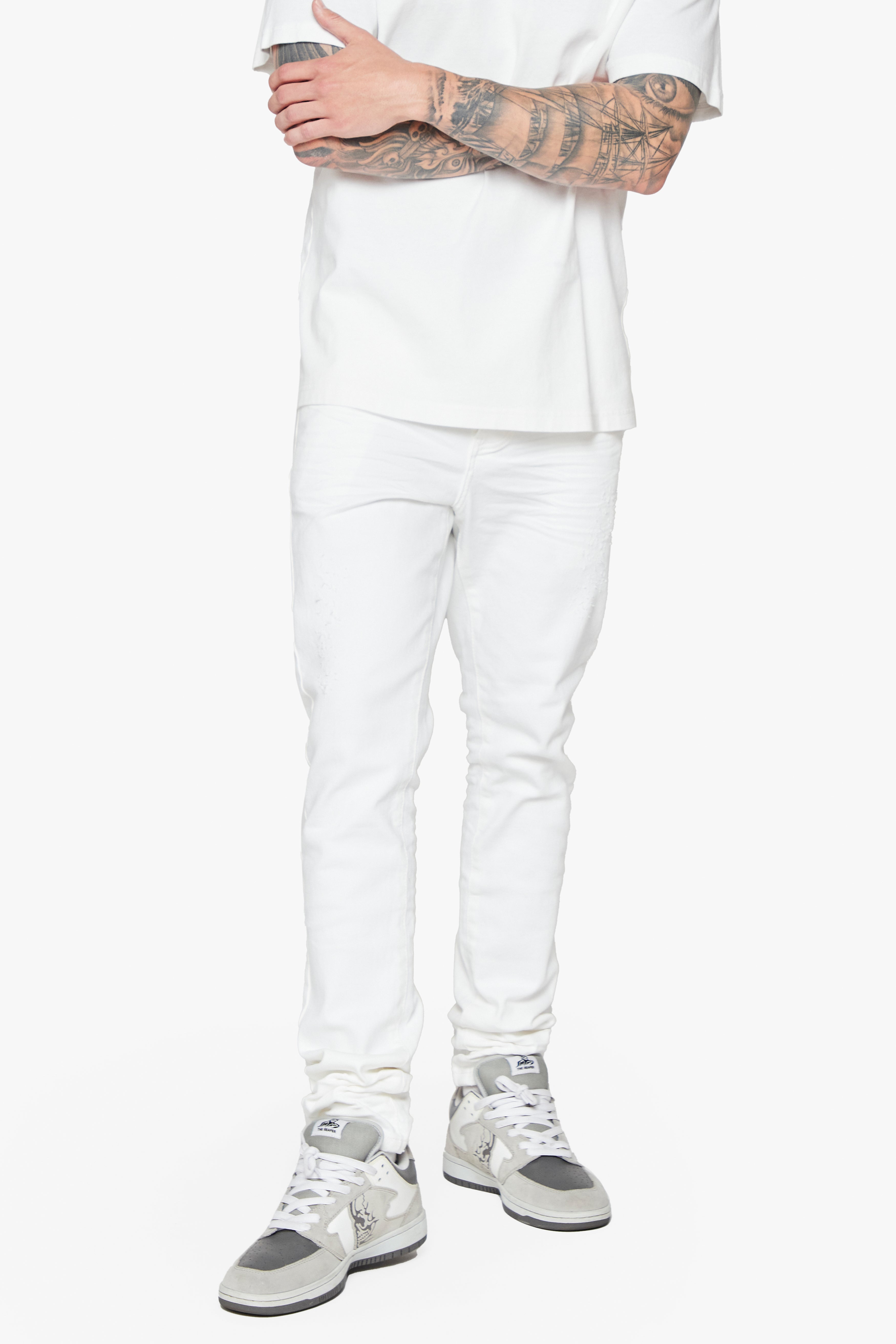 6Th Nbrhd Pali Men's Jeans - White