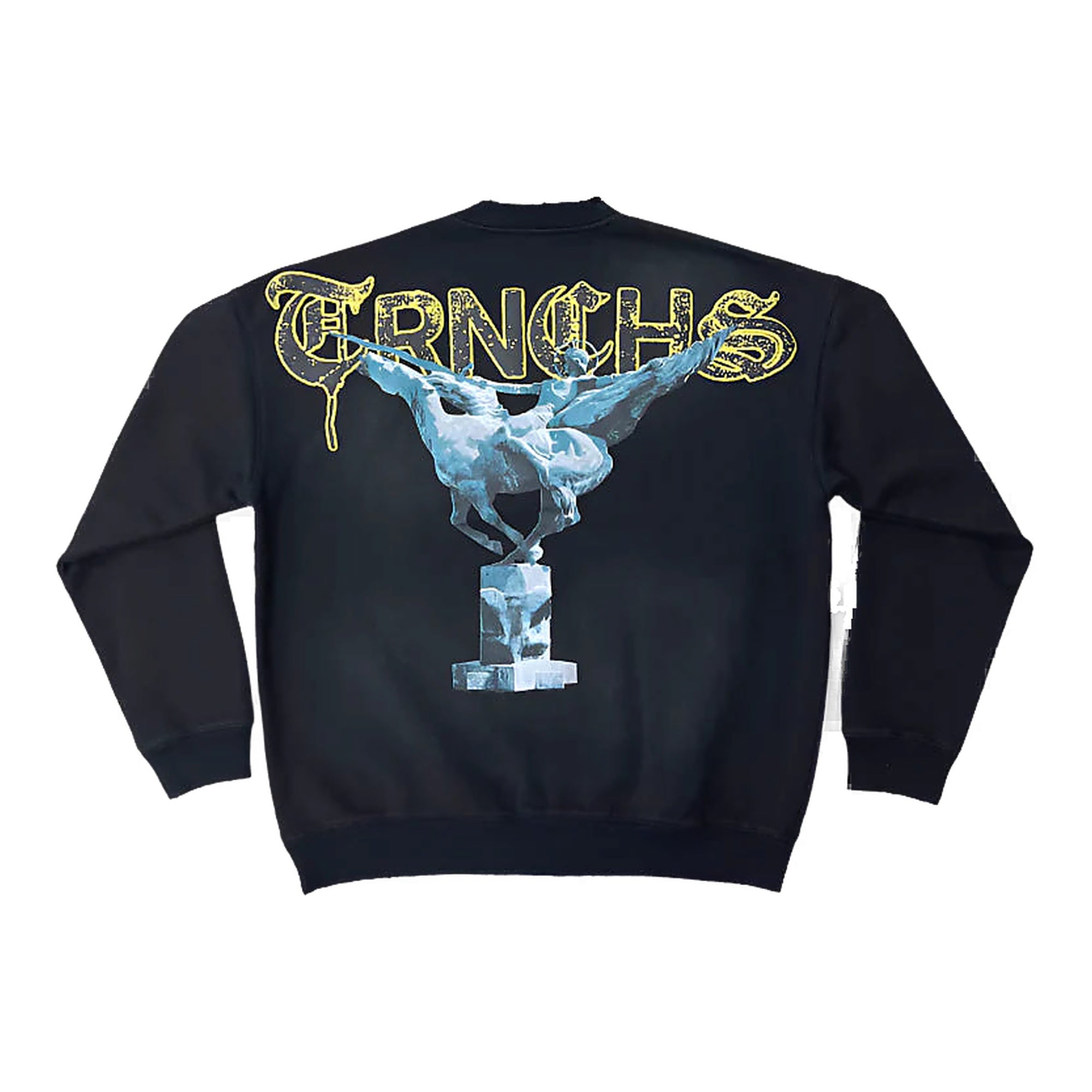 Trnchs Angels Among Vulture Men's Sweater - Black