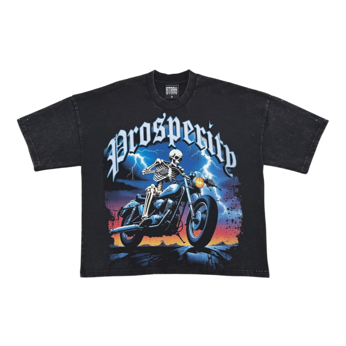 Stray "St1358" T-Shirt - Black