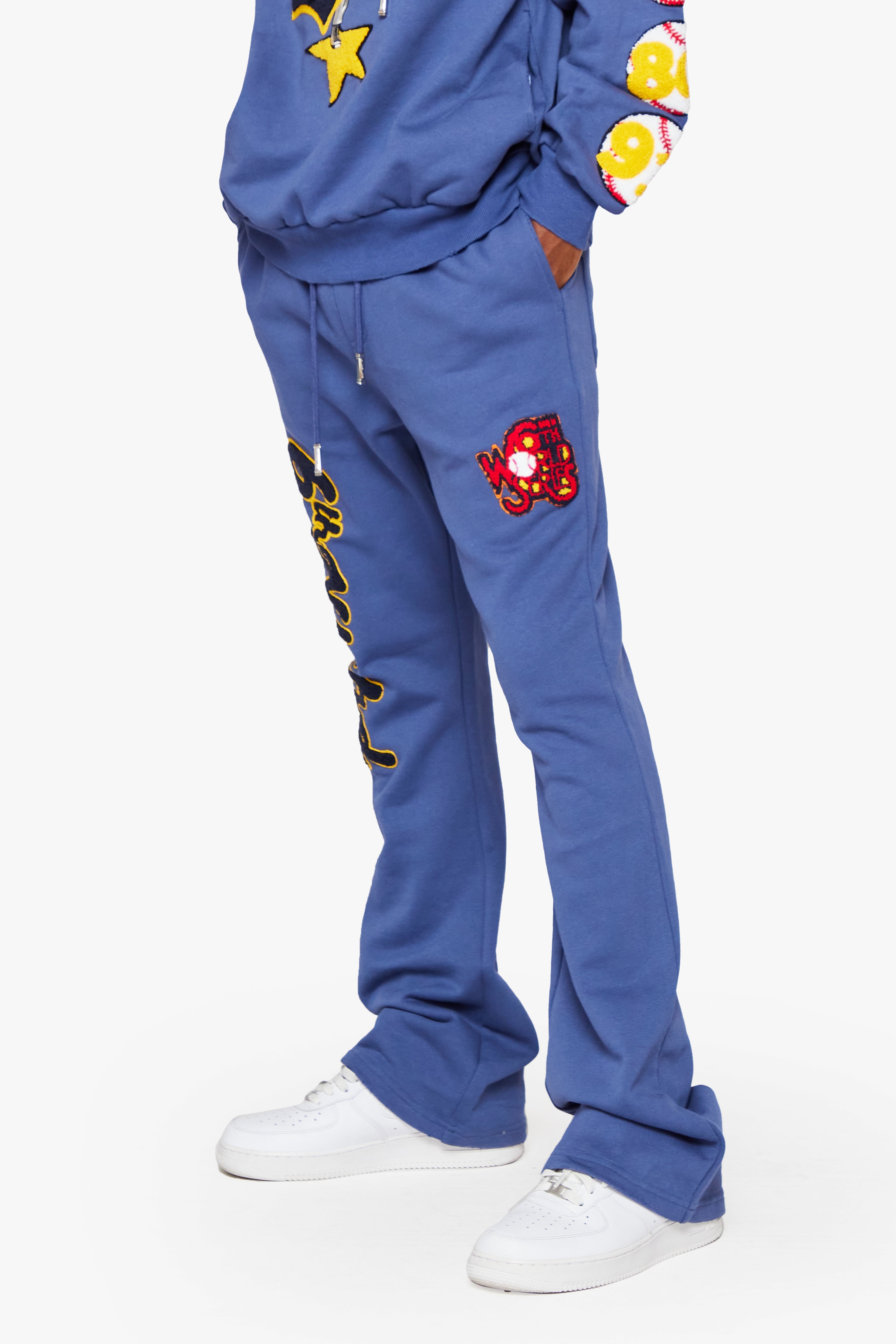 6Th Nbrhd Champs Men's Sweatpants - Blue