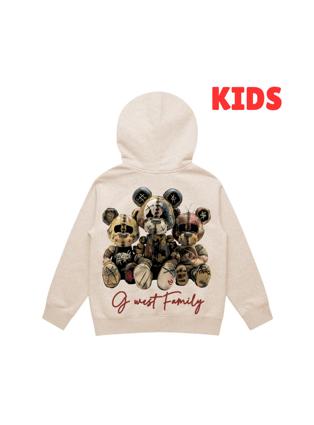 G-West "Gwapyhd819097" Men's Hoodie - Beige