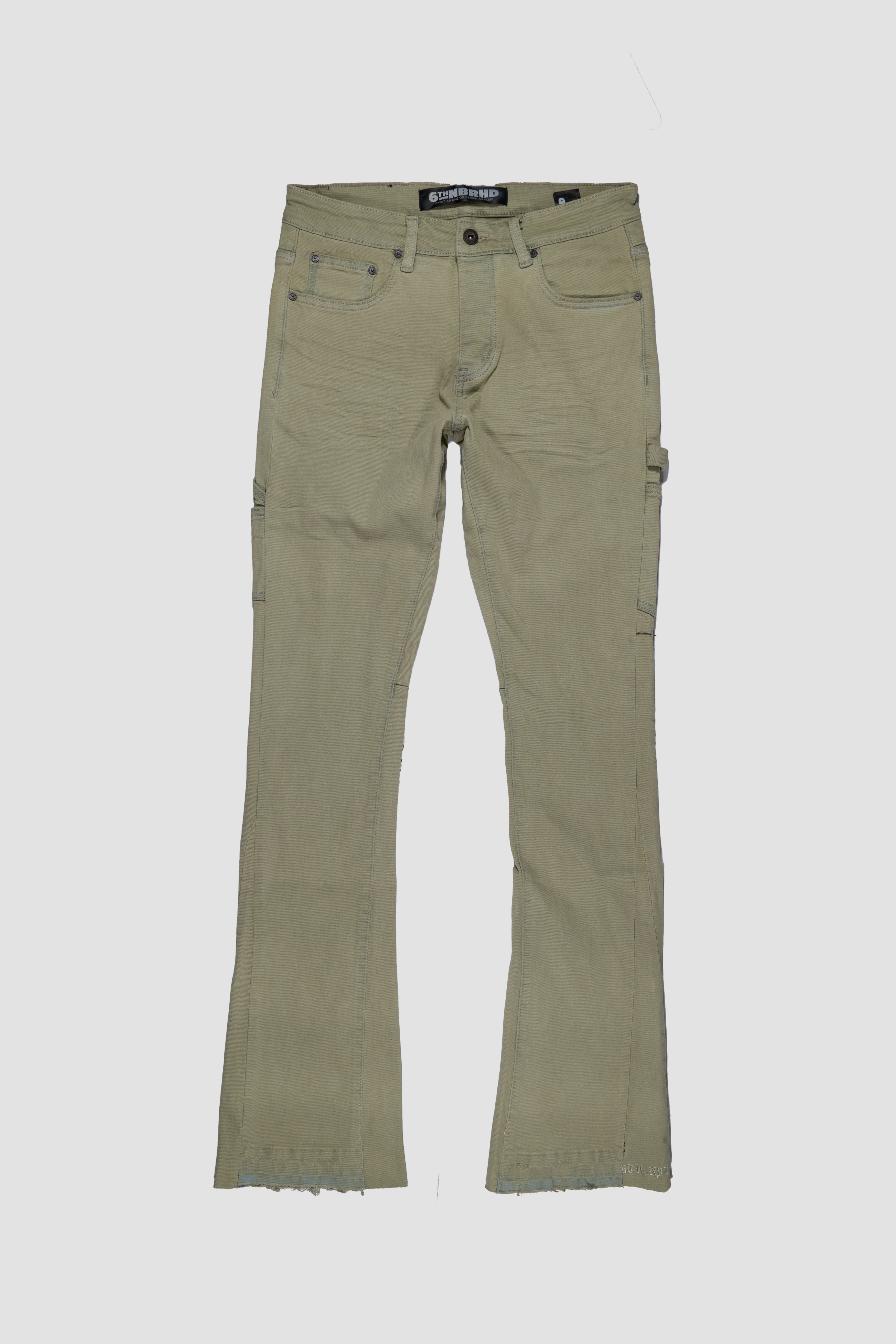 6Th Nbrhd New Fields Men's Jeans - Olive
