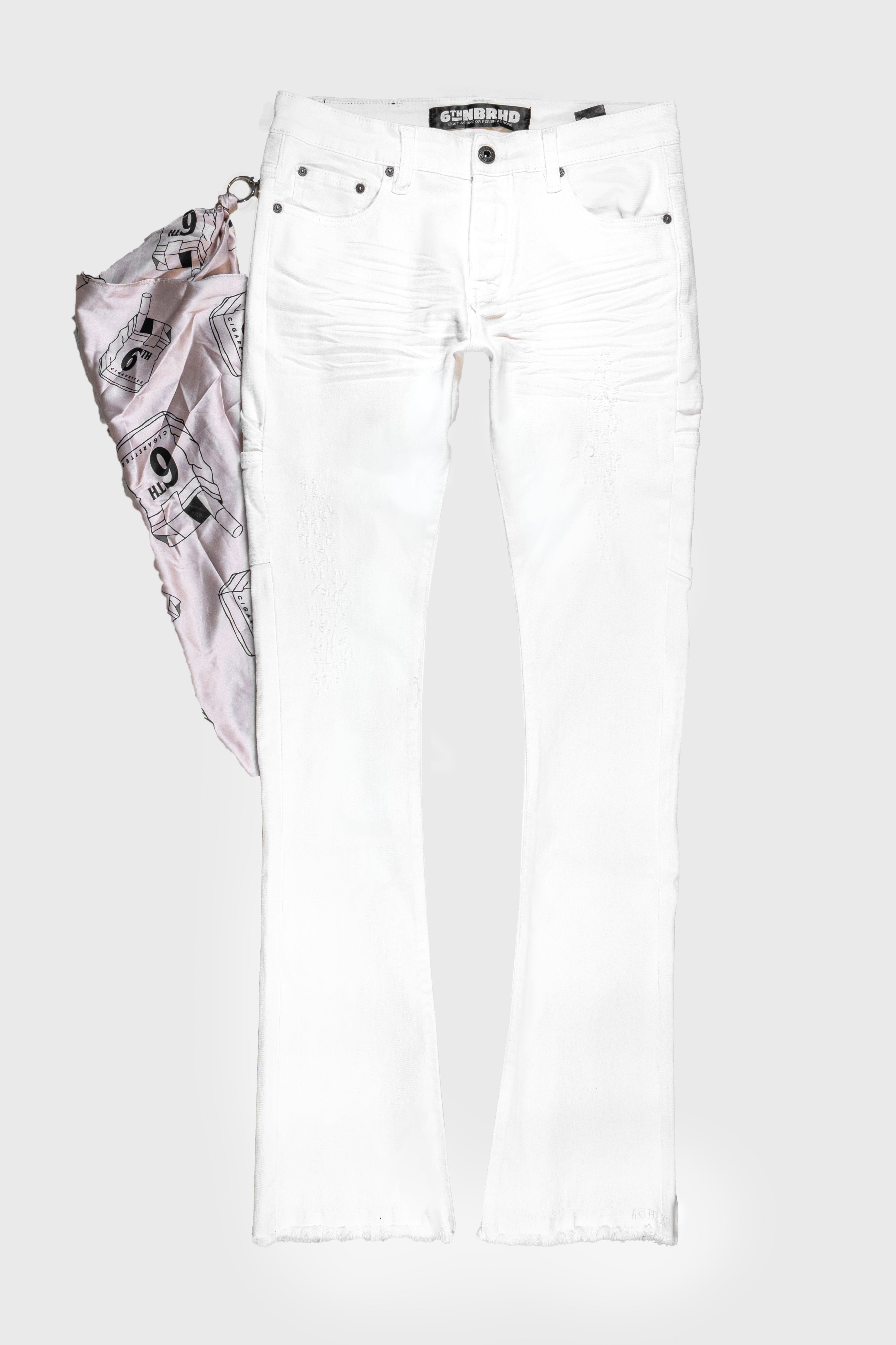 6Th Nbrhd The Classic Men's Jeans - White