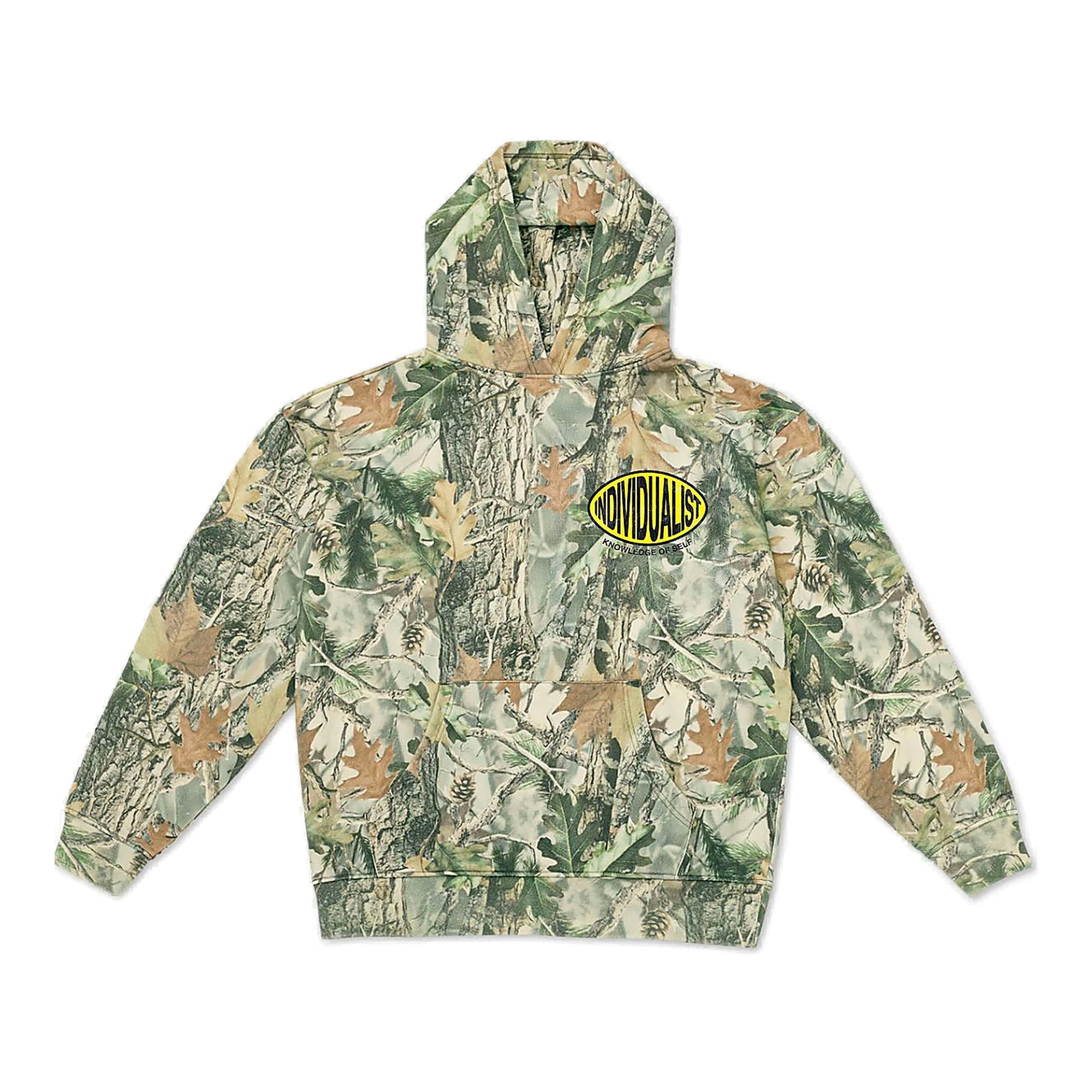 Indvlst Oval Hoodie - Camo Print