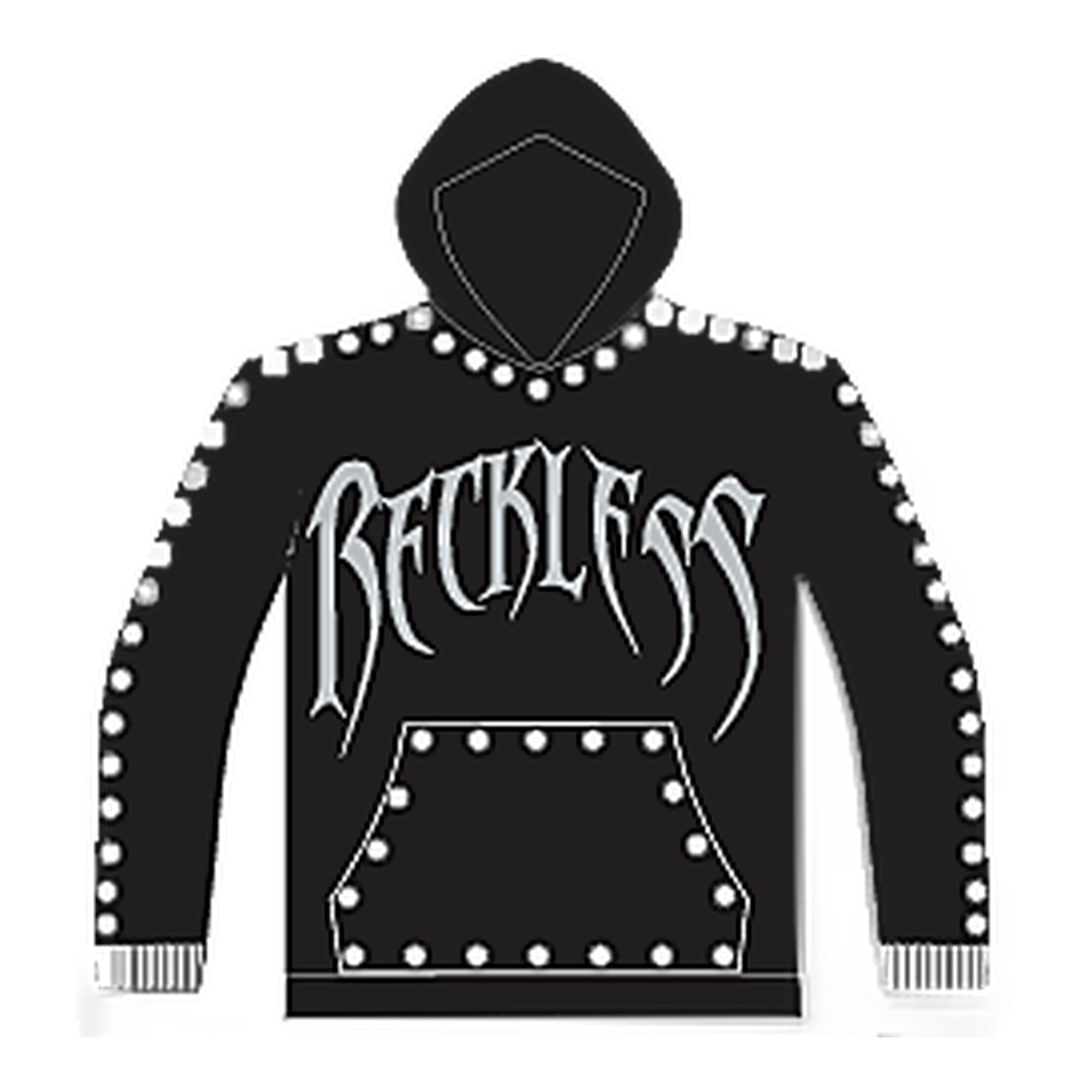 Focus Reckless Stud Hoodie - Studded Detailing