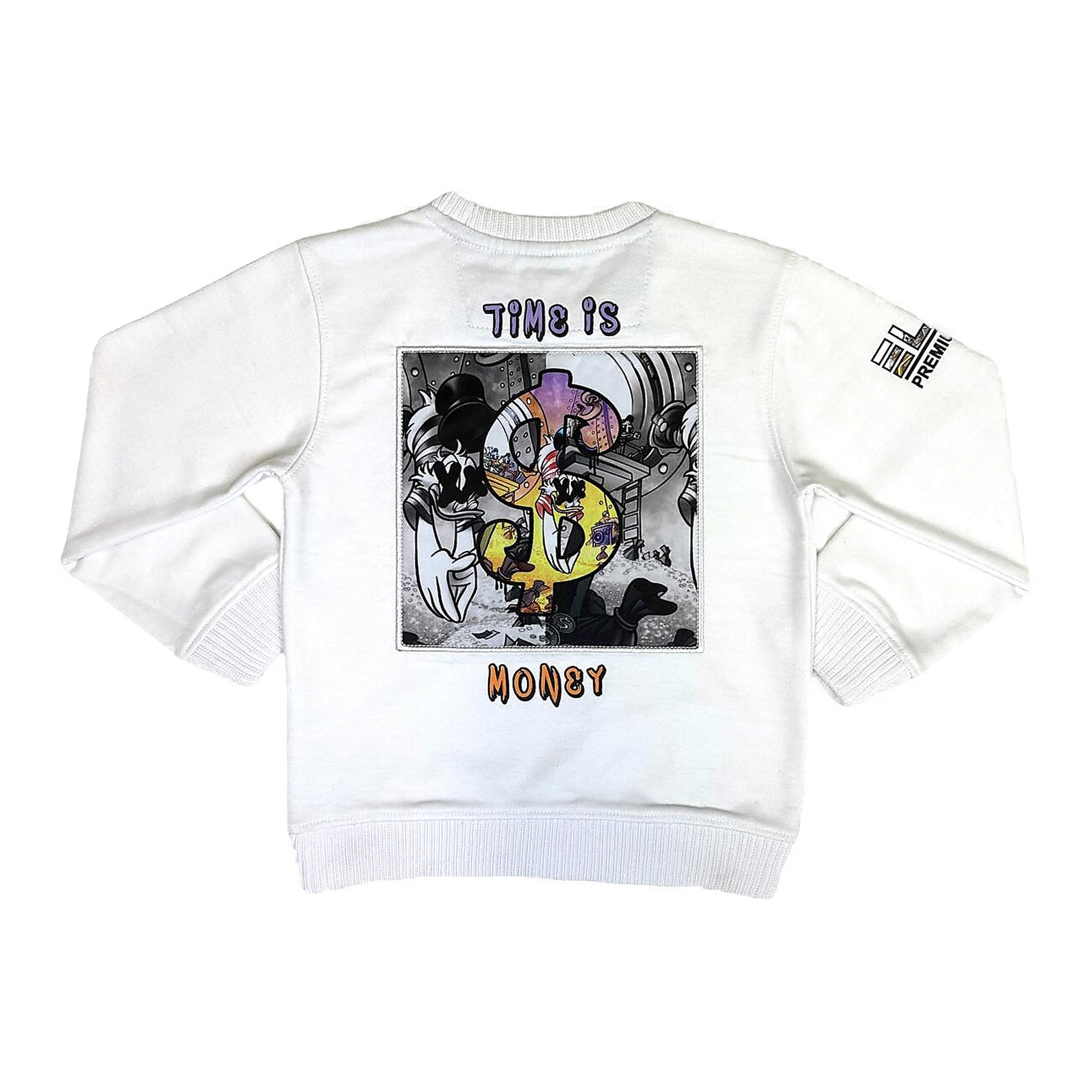 Elite Premium Kids Sweatshirt - White