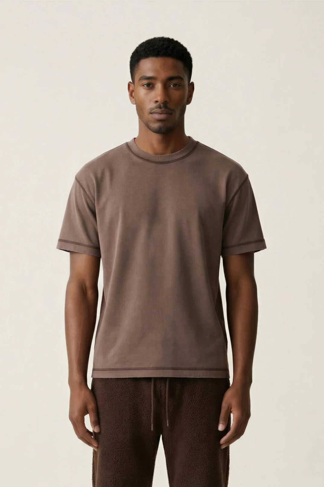 Silnt Chptrs Stitch Tee - Relaxed Fit