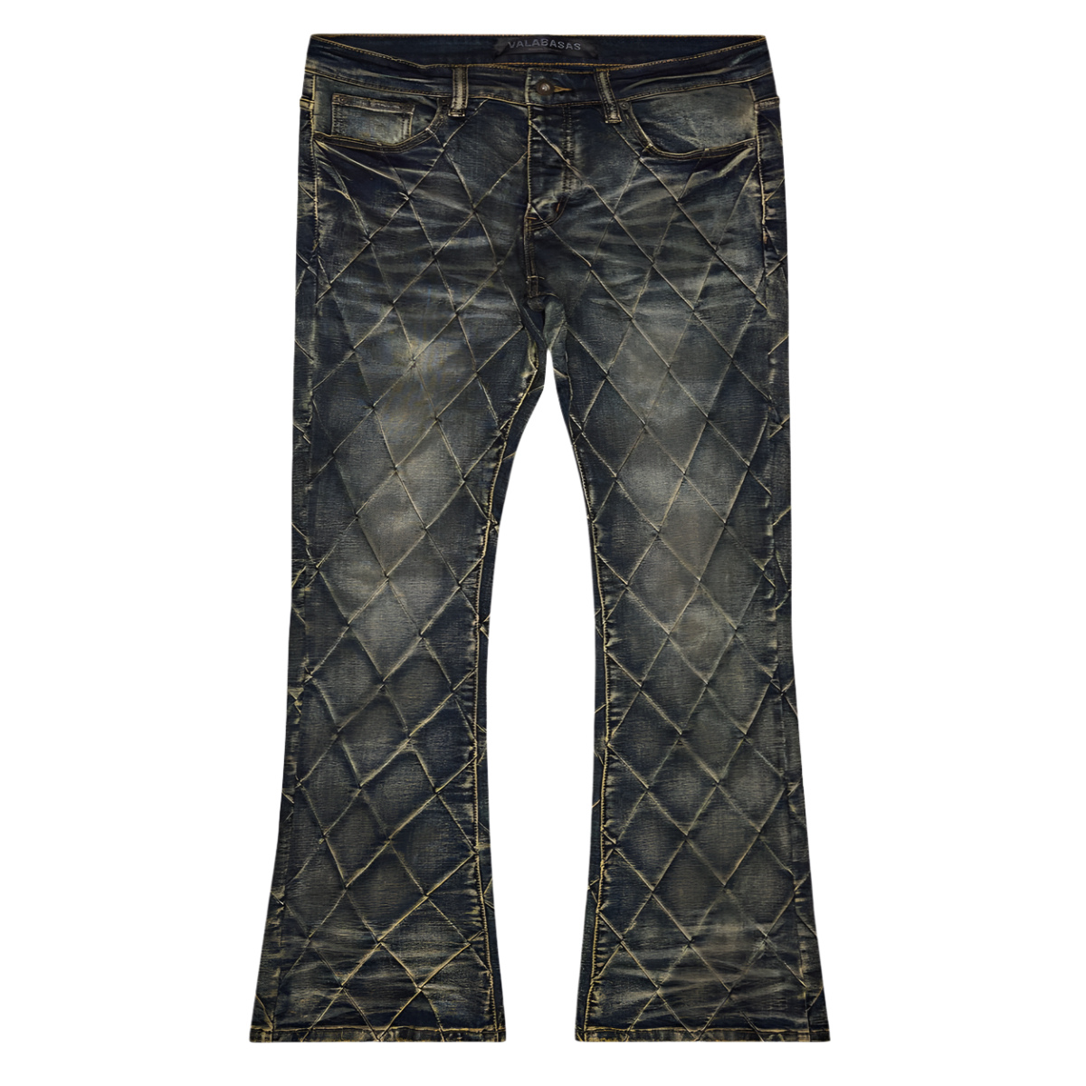 Valabasas "Tire" Jeans - Quilted