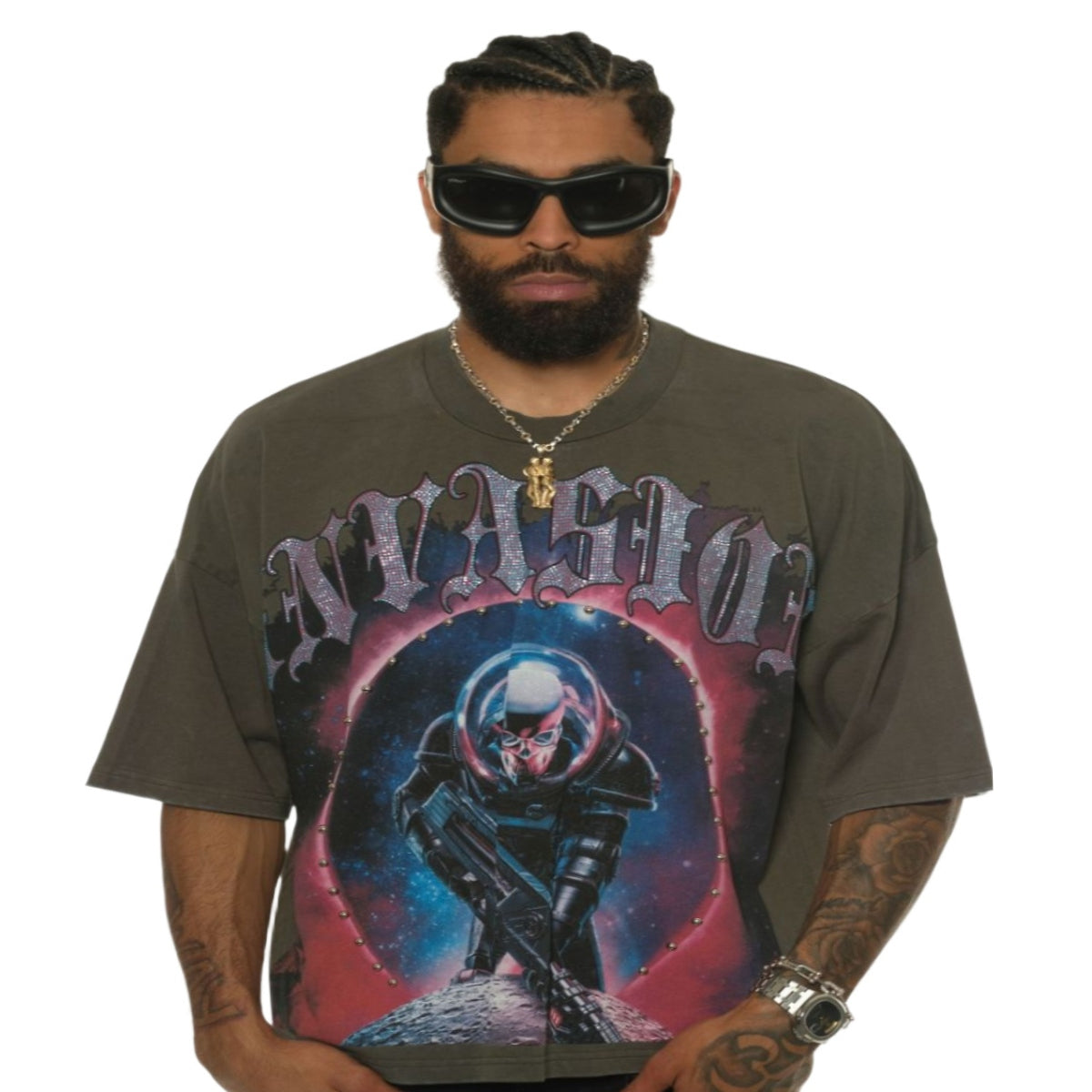 Stray "Invasion" T-Shirt - Graphic Print