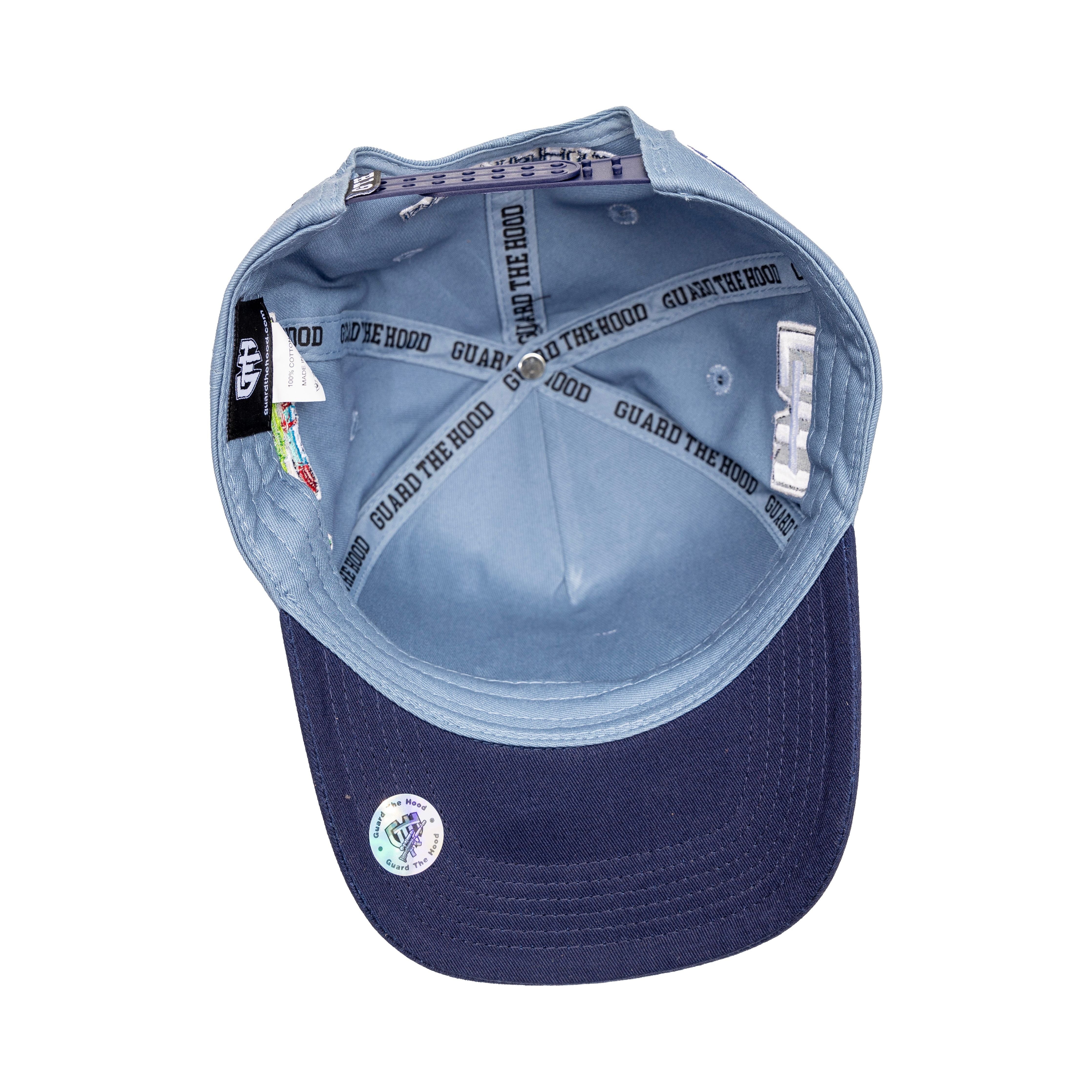 Gth "Memphis We Don't Bluff Snapback" Hat - Embroidered