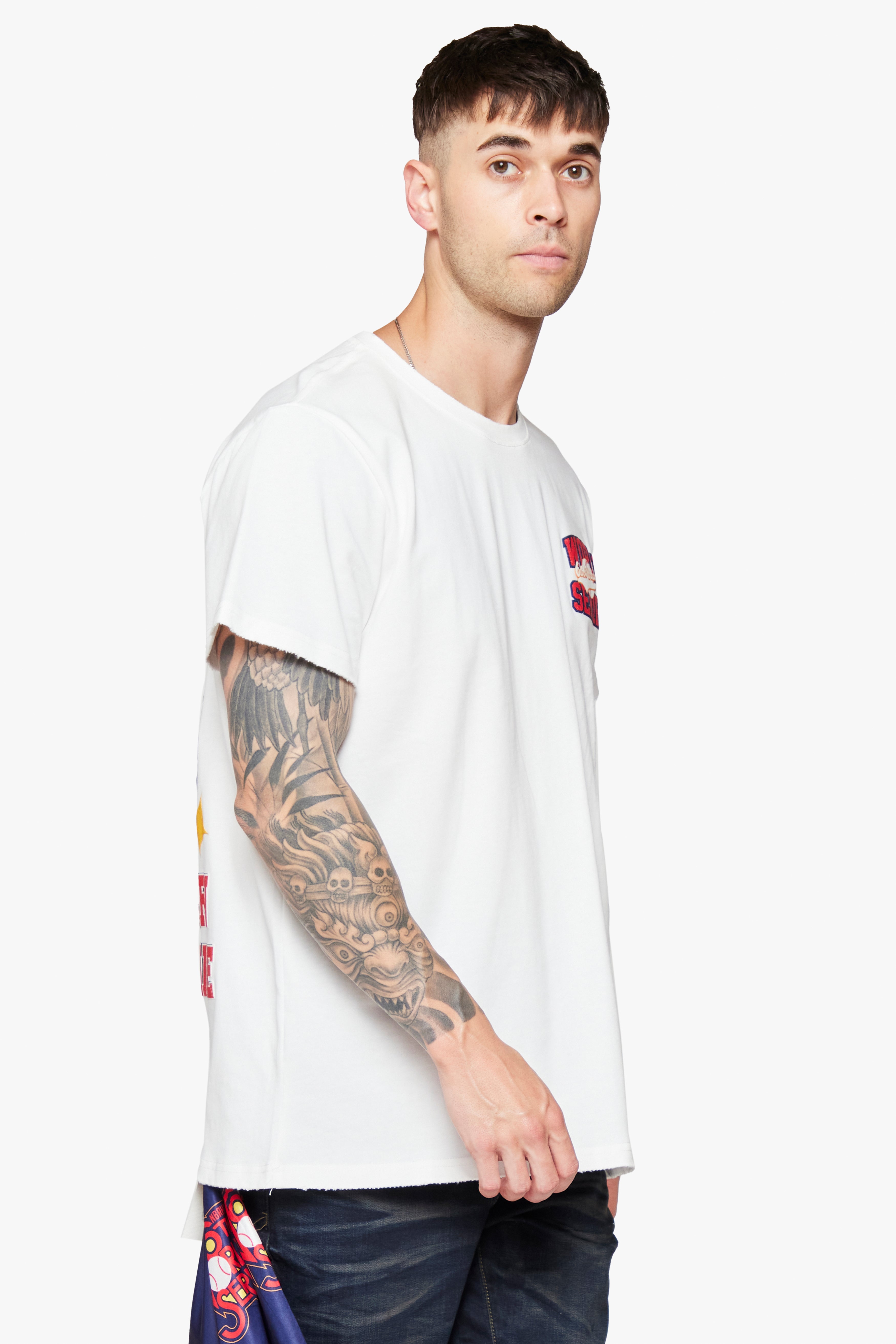 6Th Nbrhd Homerun Men's T-Shirt - White