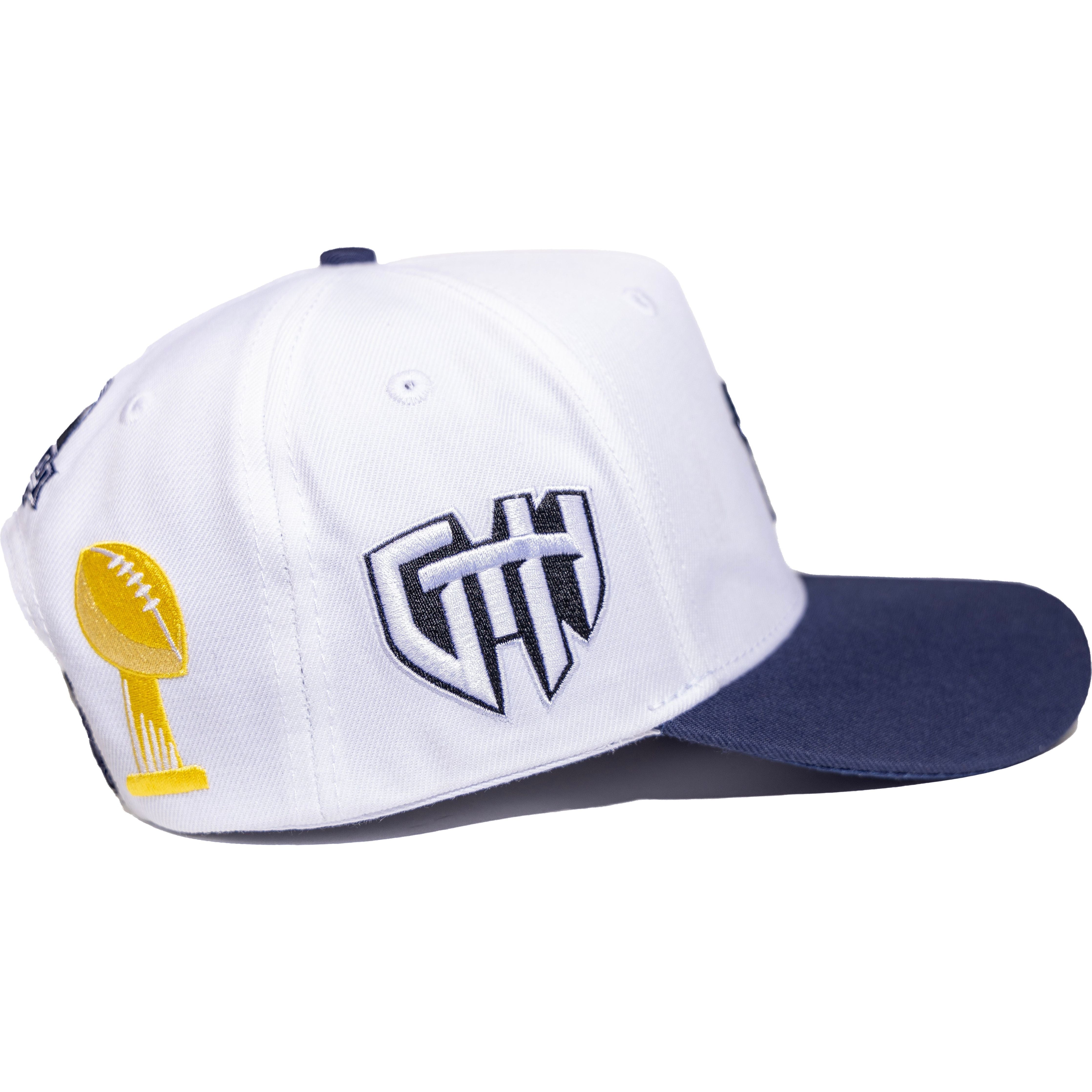 Gth "Dallas Them Boys Snapback" Hat - White