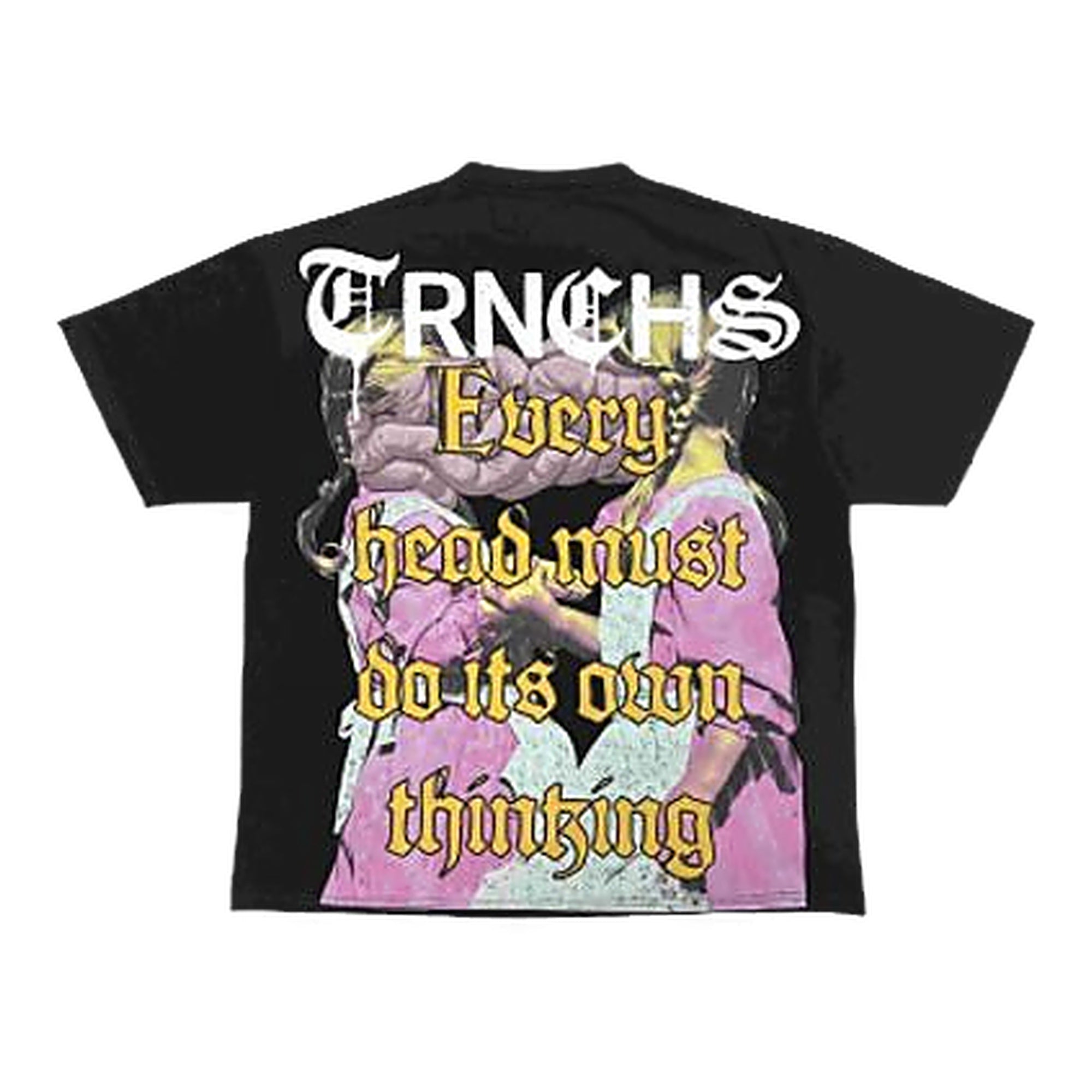 Trnchs "Tc-24-838" Men's T-Shirt - Black