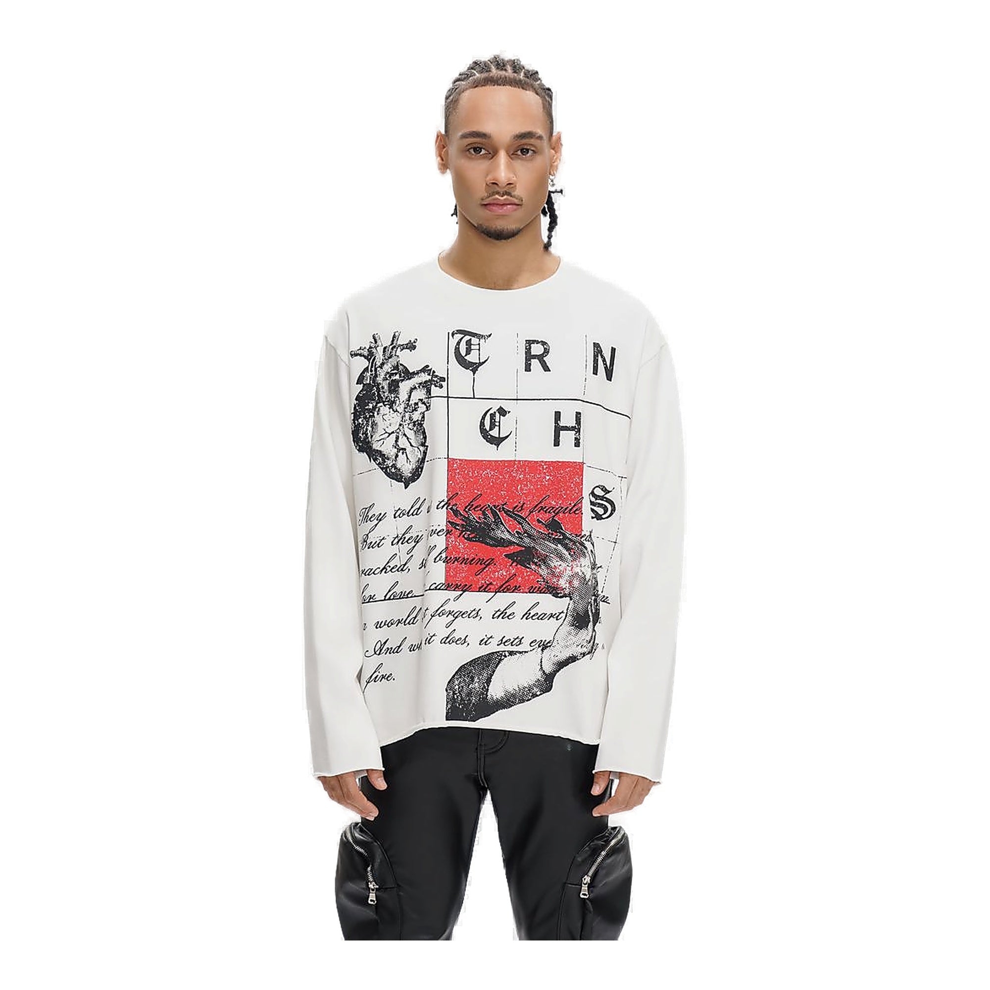 Trnchs Burning Heart Shirt