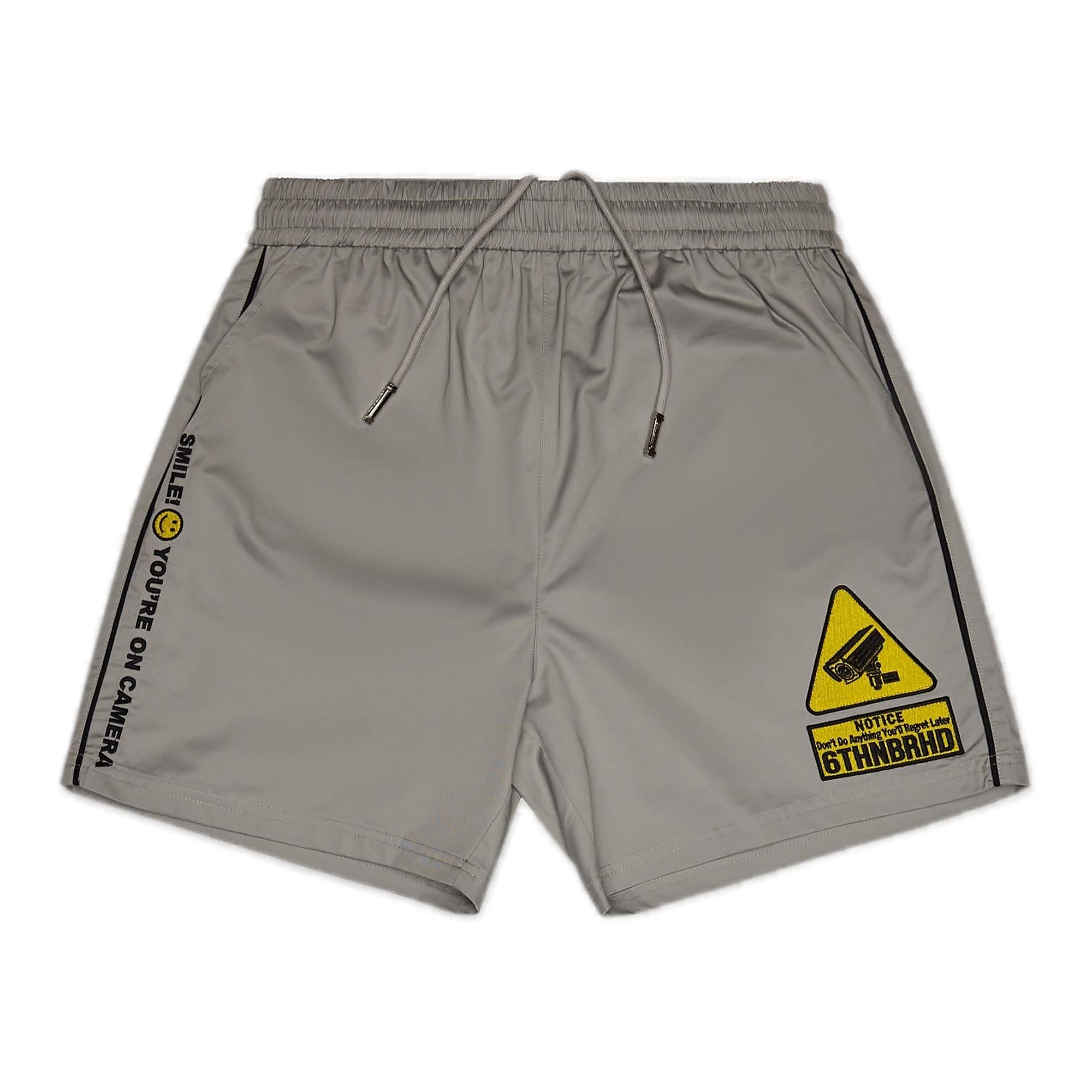 6Th Nbrhd Smile Bowling Shorts - Gray